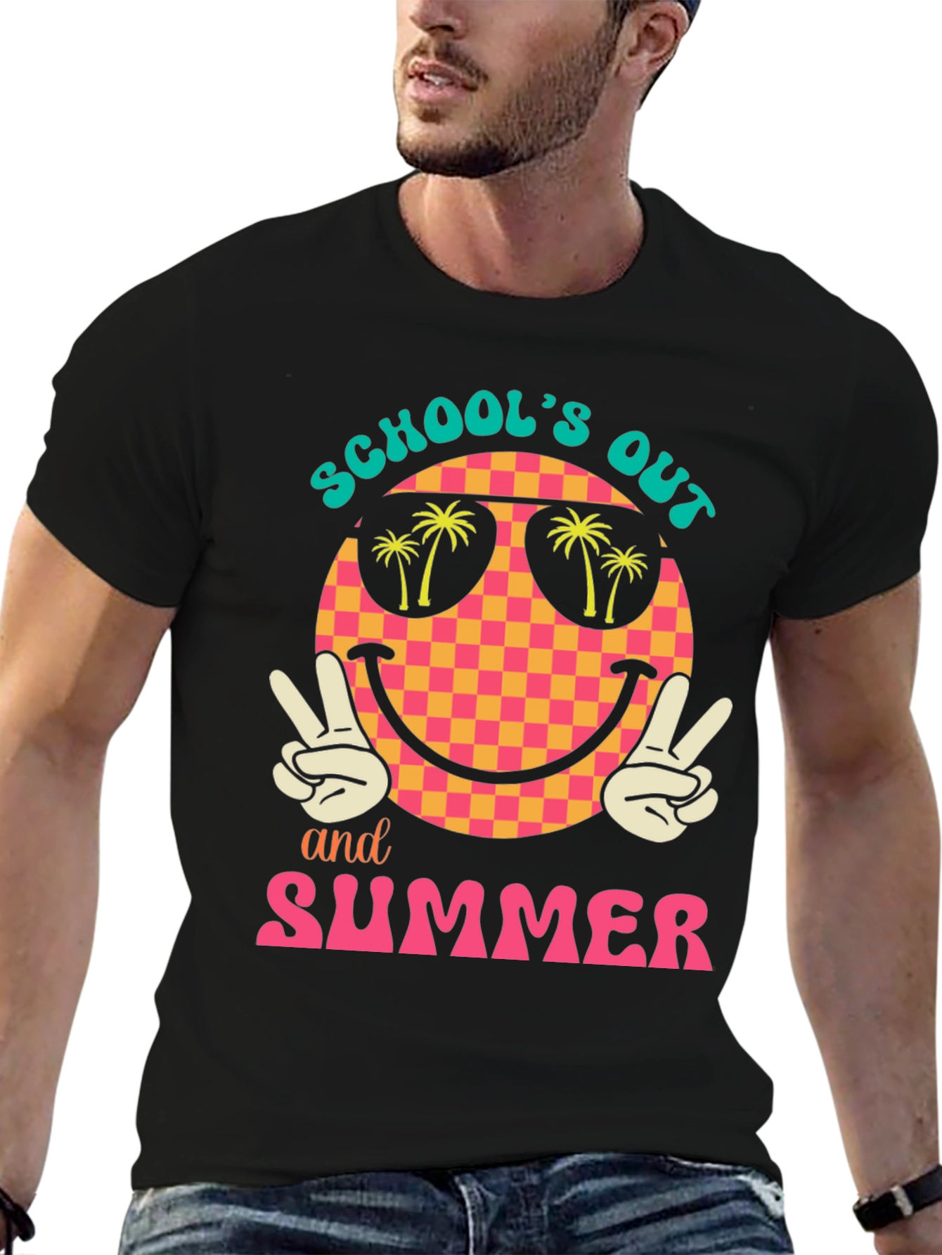 Black School's Out Summer T-Shirt view 6
