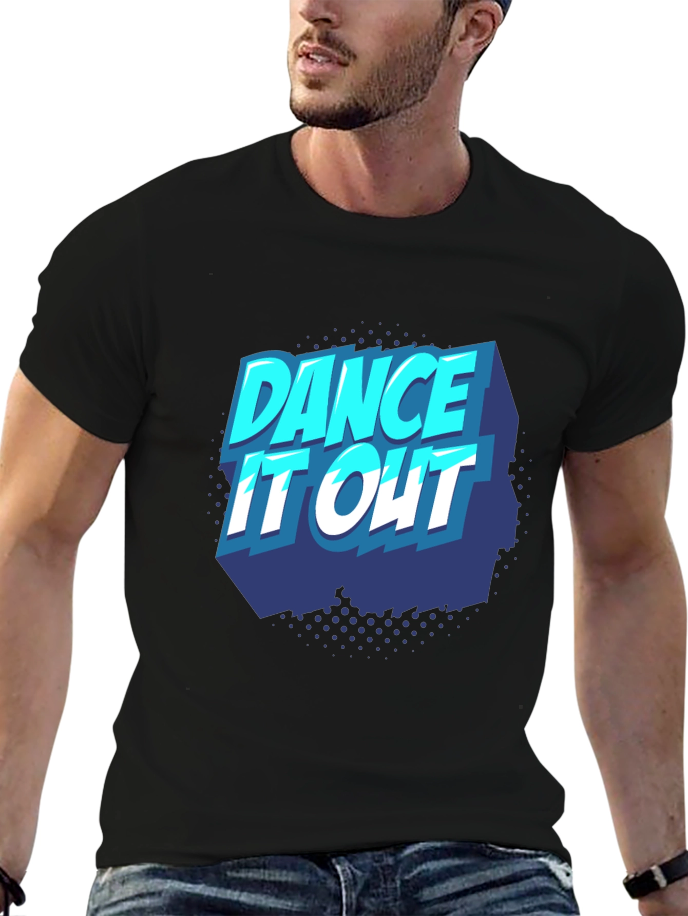 Black Dance It Out Black T-Shirt view 6