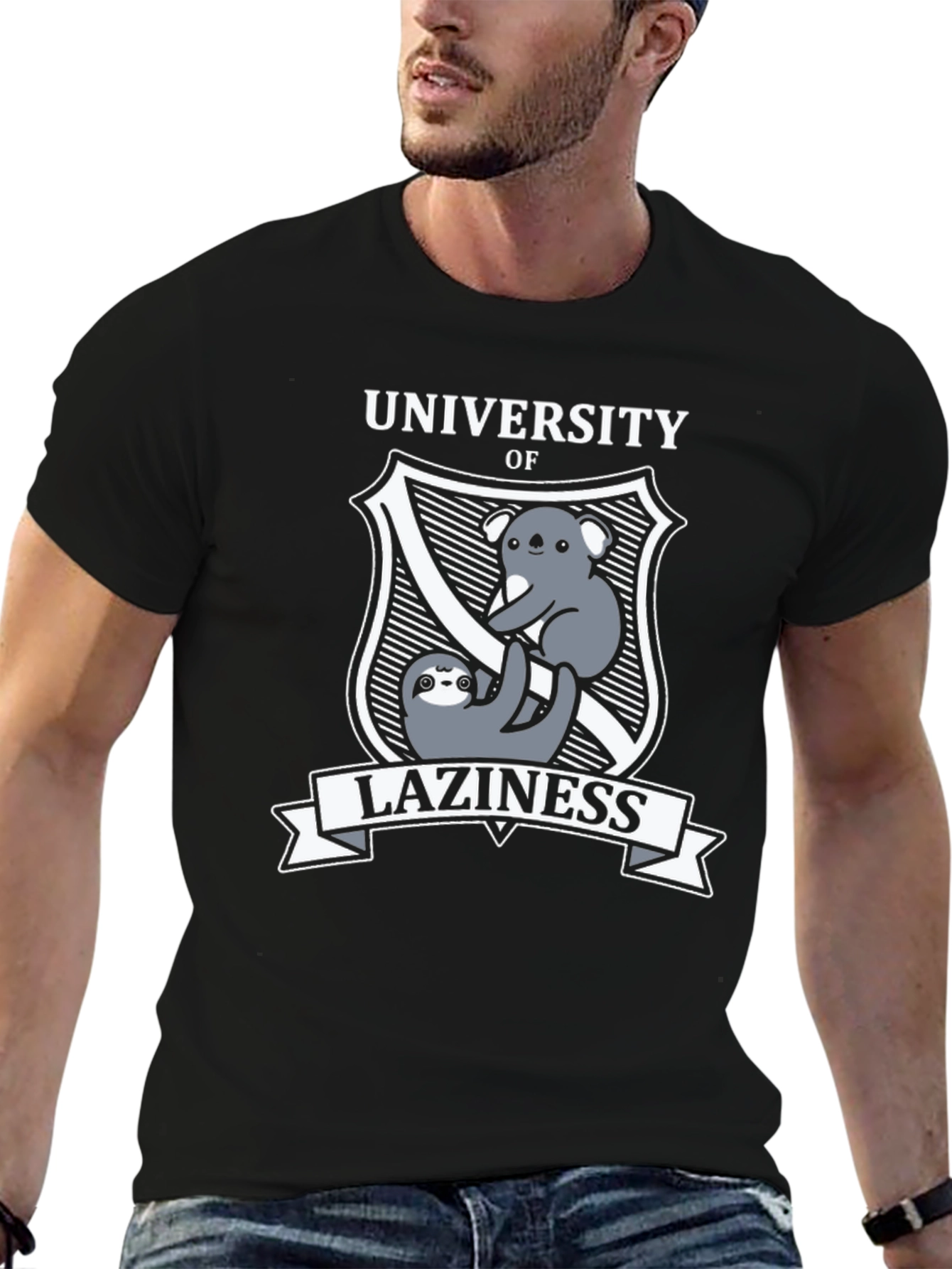 University of Laziness Graphic T-Shirt - 6