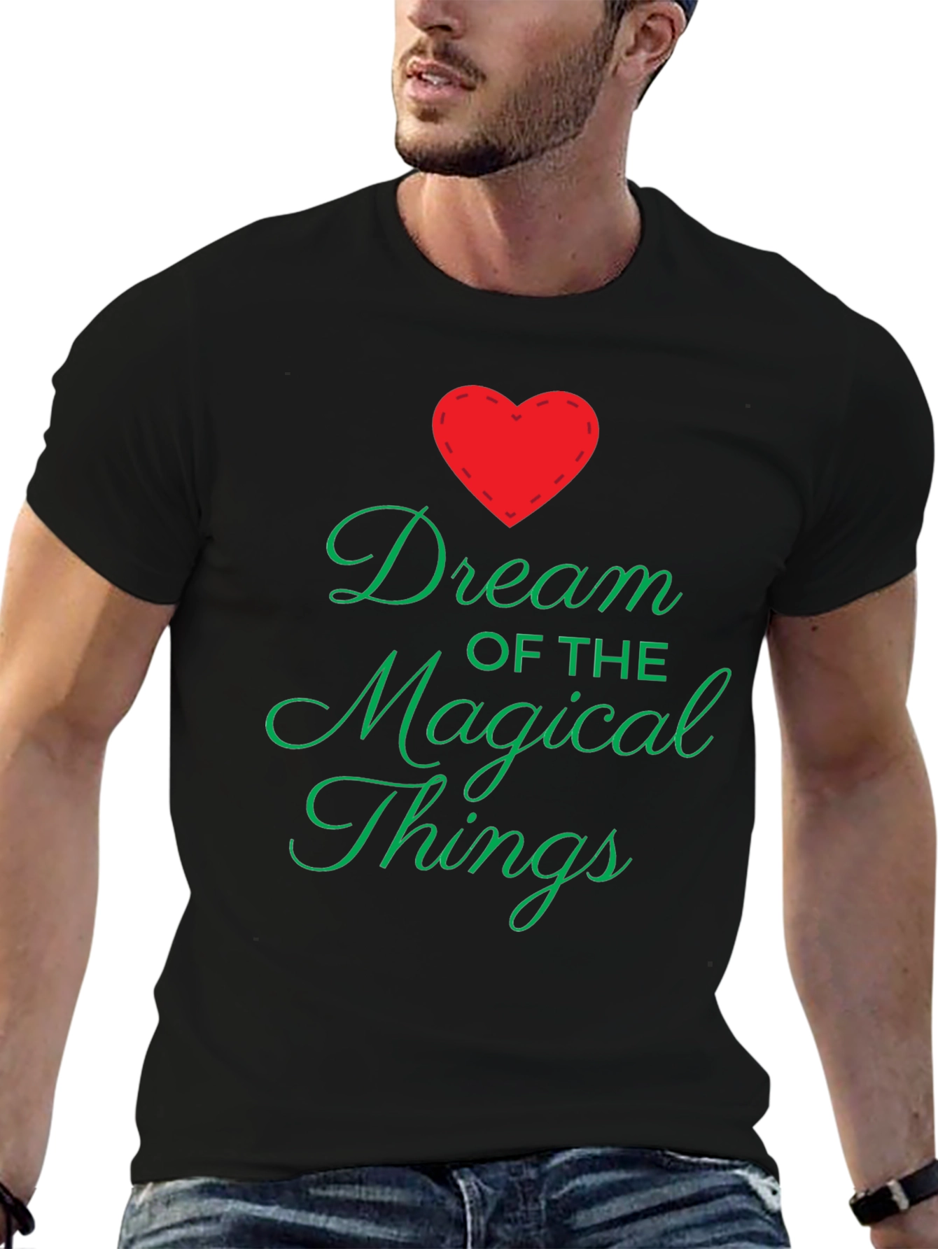 Black Dream of Magical Things T-Shirt view 6