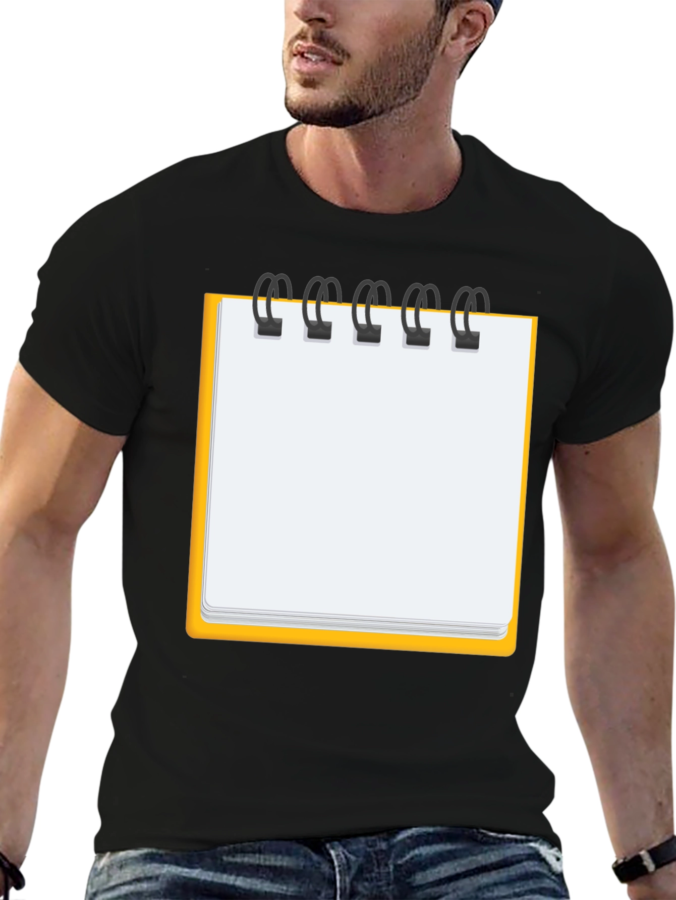 Black Notebook Graphic Tee - Write Your Story! view 6