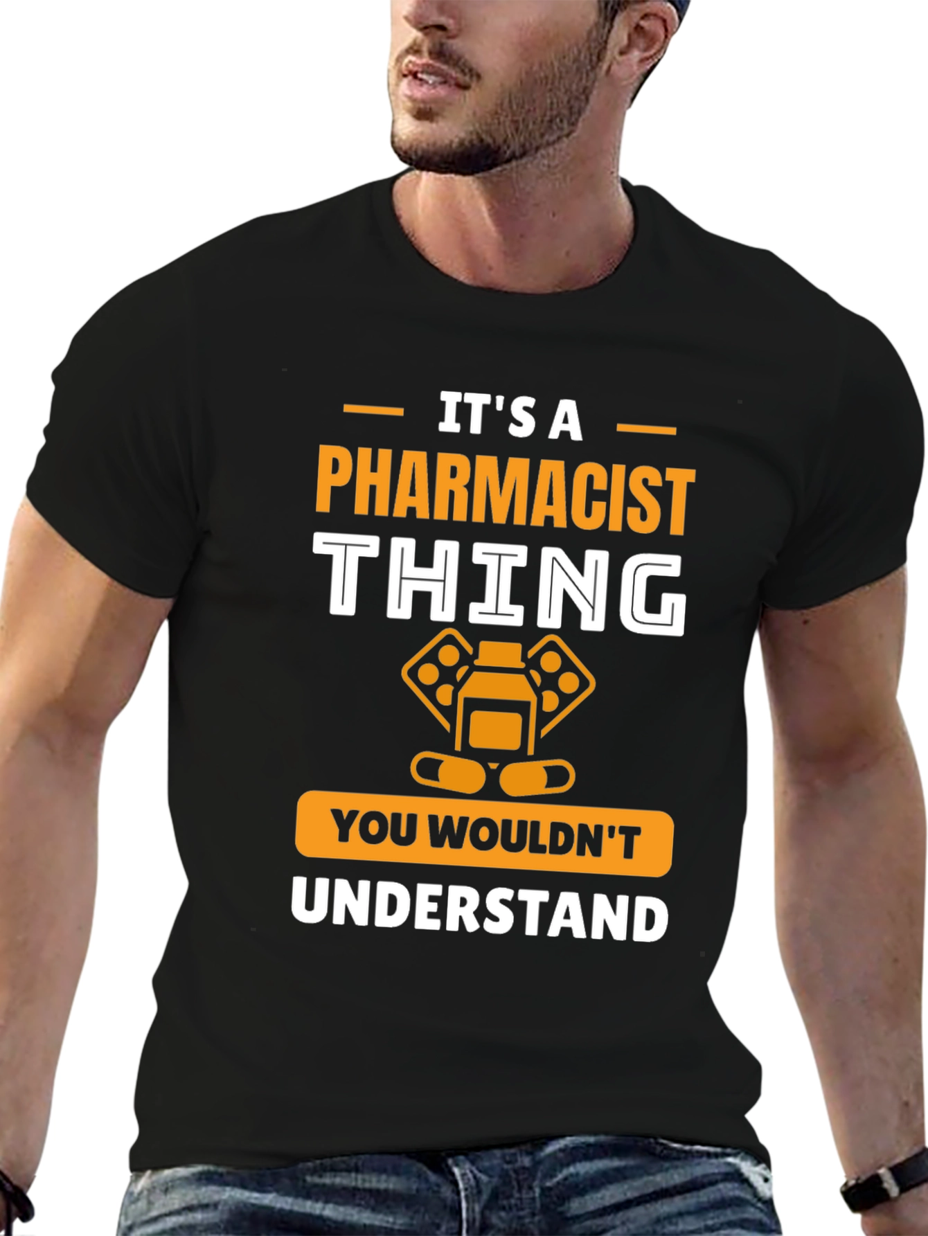 Black Pharmacist Thing T-Shirt view 6