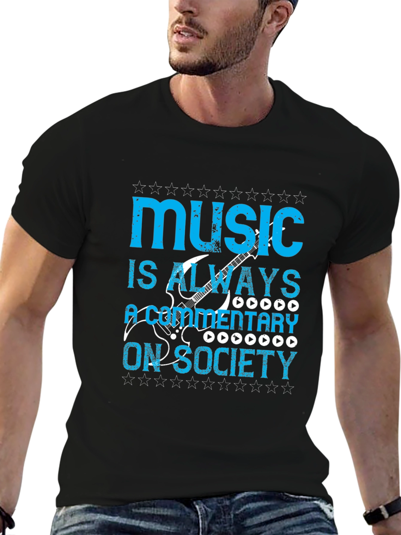 Music Is Always a Commentary On Society T-Shirt - 6