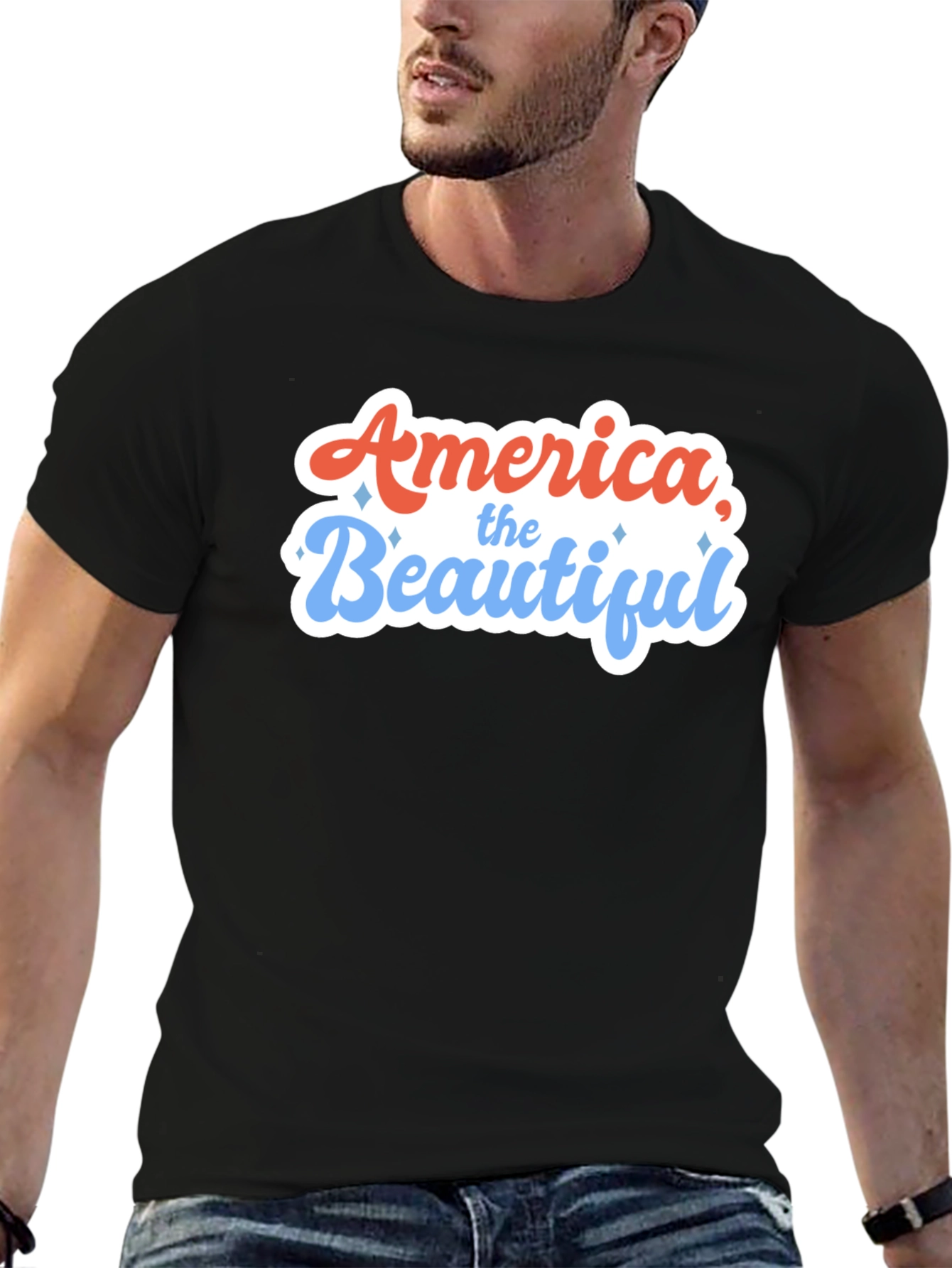 America the Beautiful T-Shirt Patriotic Pride - 6