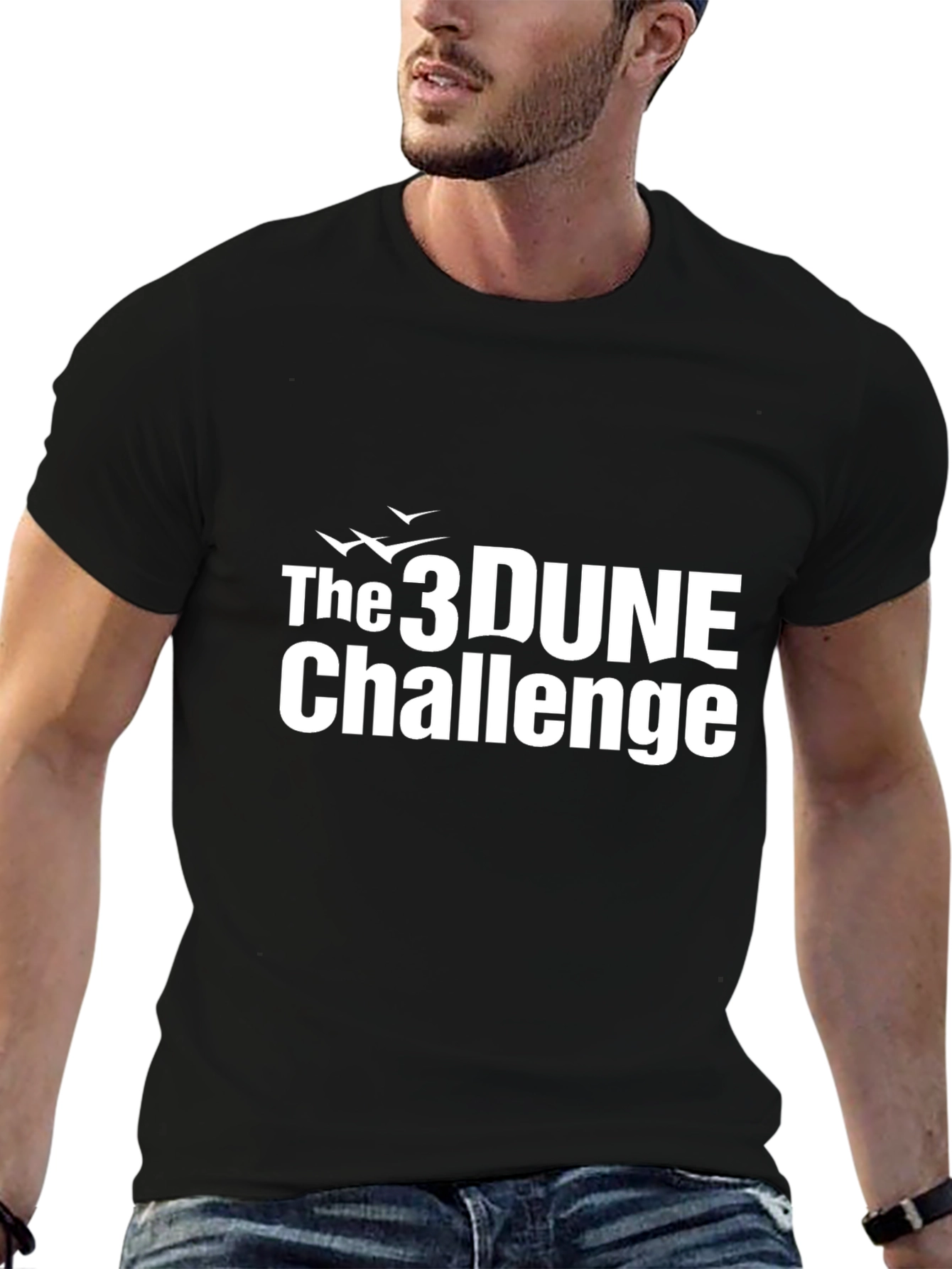 Black The 3 Dune Challenge Graphic Tee view 6