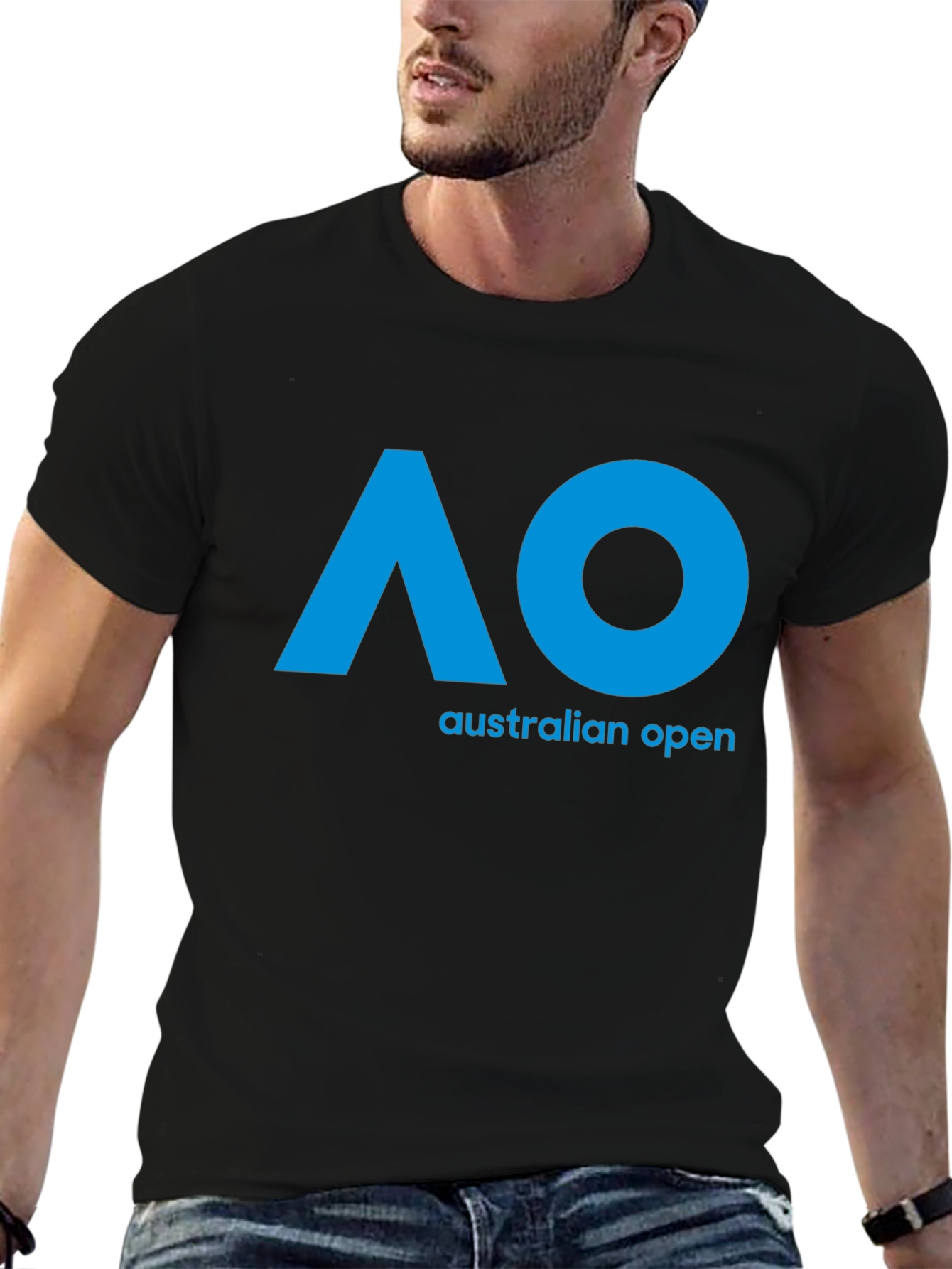 Black Australian Open AO Black T-Shirt view 6