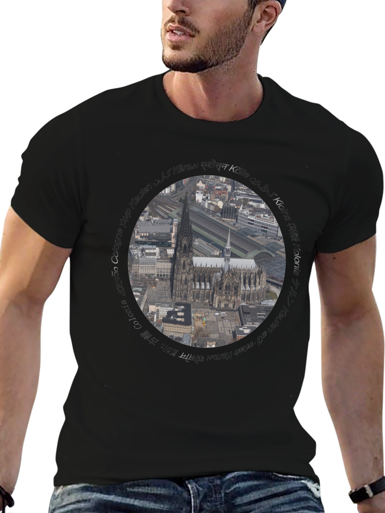 Cologne Cathedral Graphic T-Shirt - 6