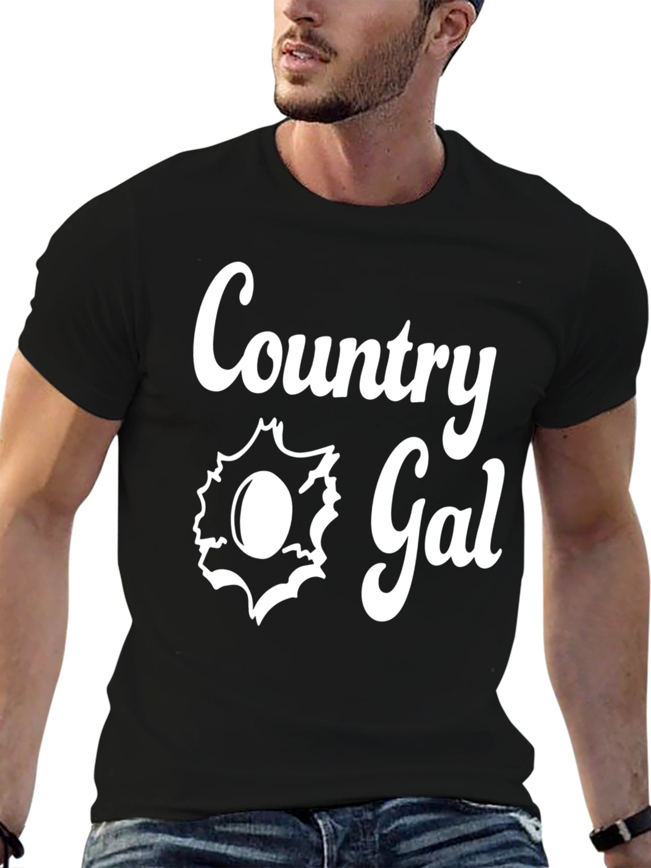 Country Gal Graphic Tee - Stylish Comfort - 6