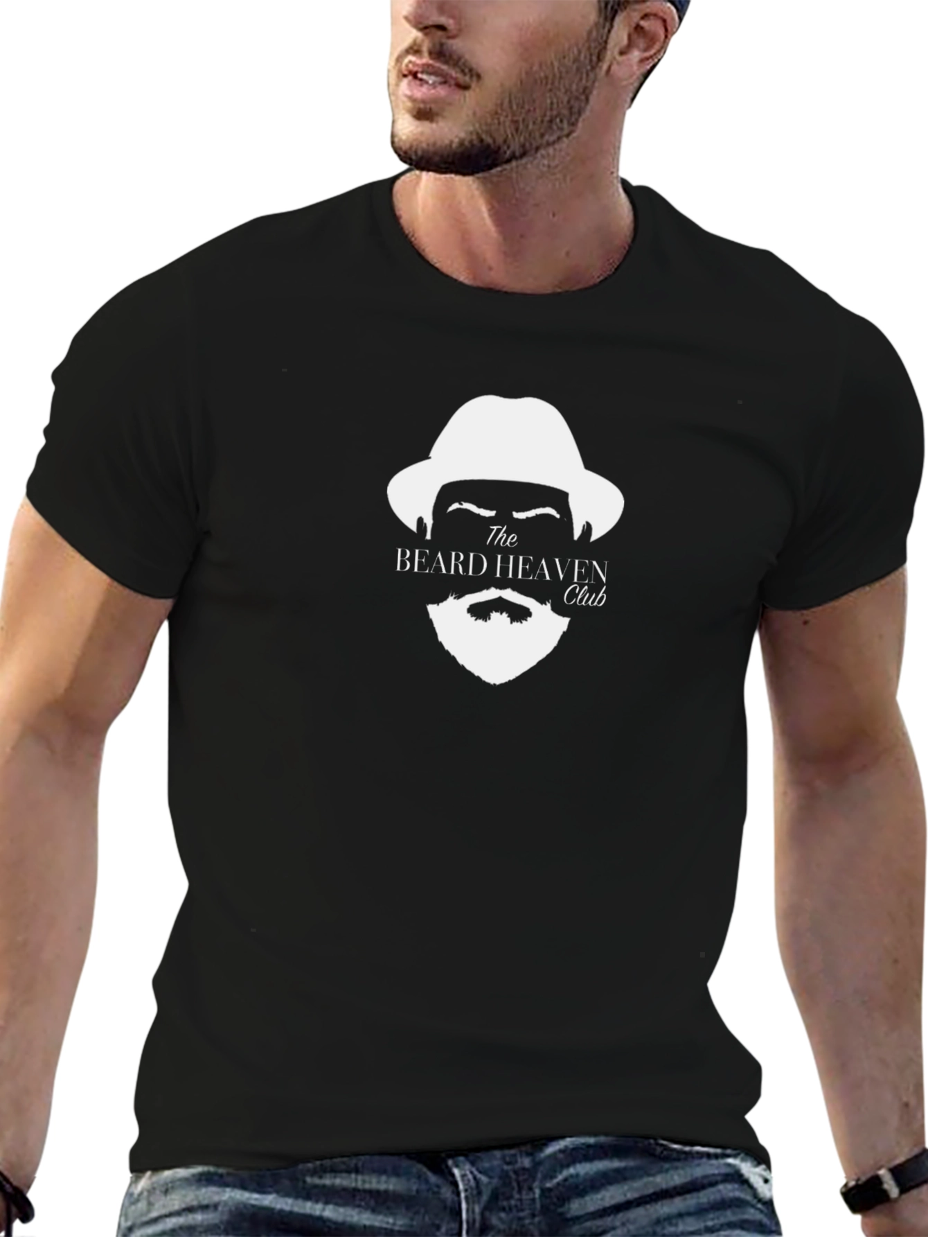 Black Beard Heaven Club T-Shirt view 6
