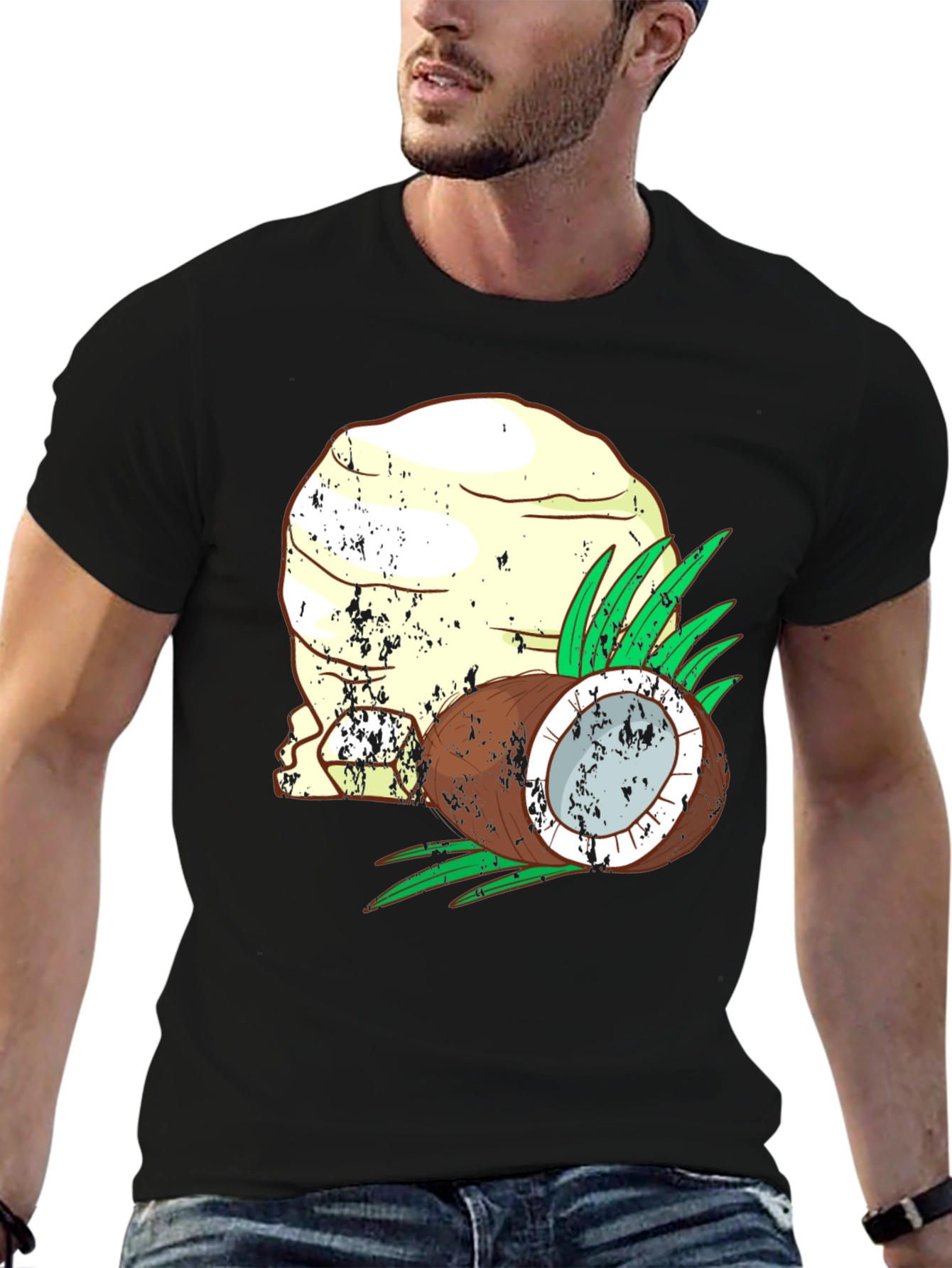 Black Coconut Ice Cream T-Shirt view 6