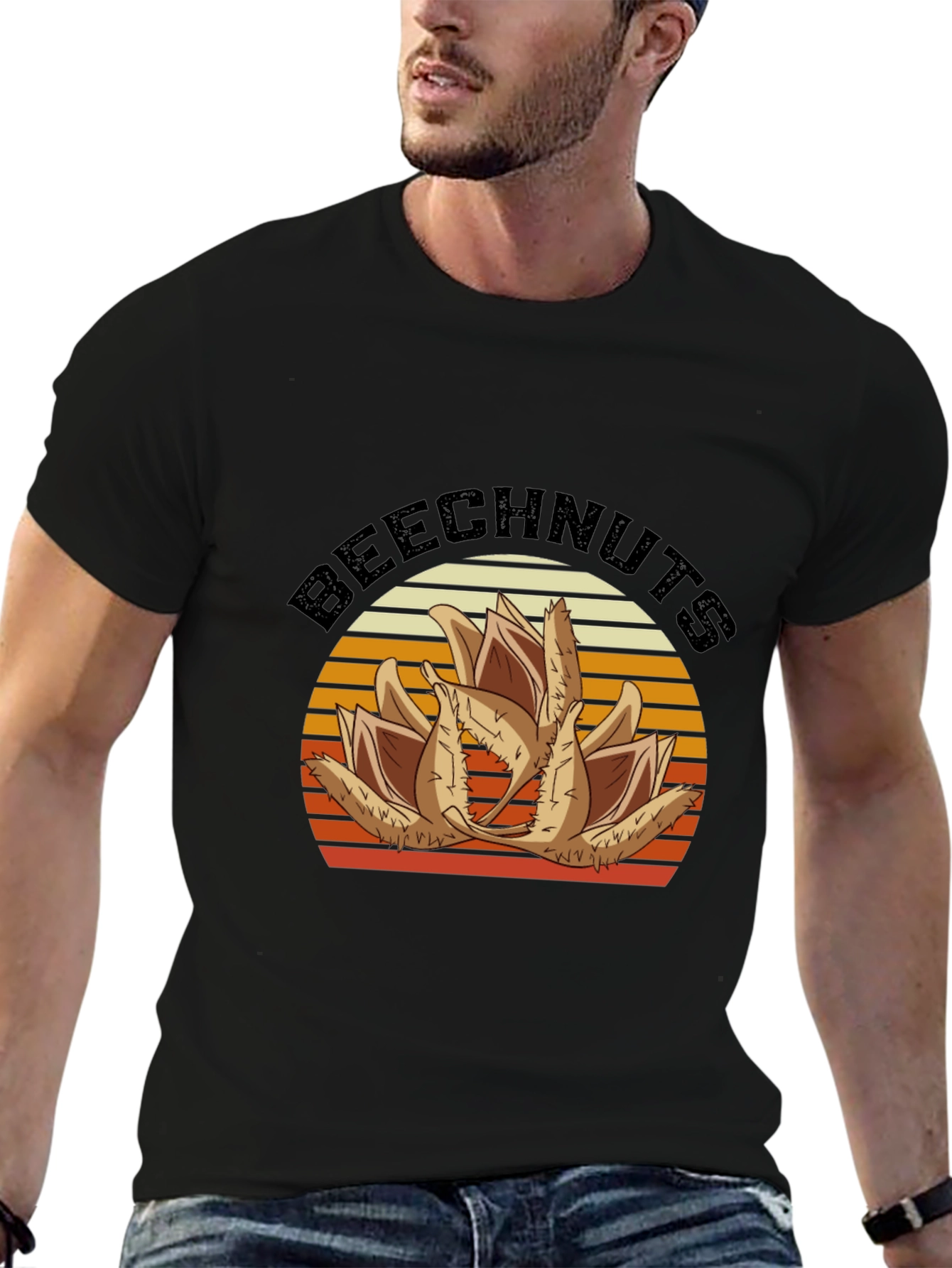Beechnuts Graphic T-Shirt - Retro Style Design - 6