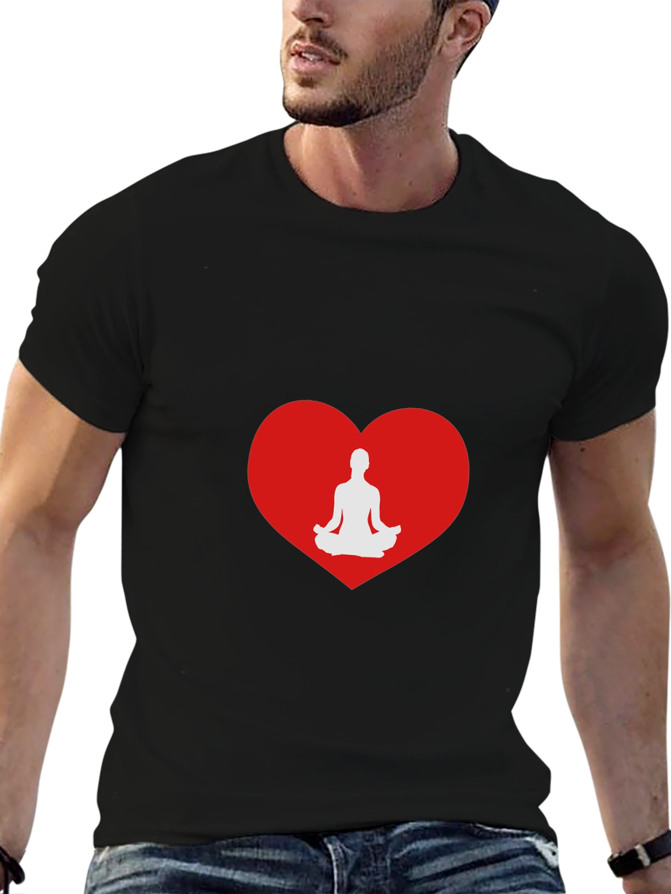 Meditate with Love Graphic Tee - 6