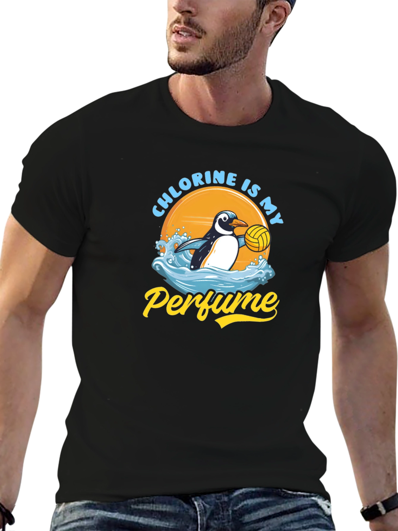 Black Chlorine Is My Perfume T-Shirt view 6