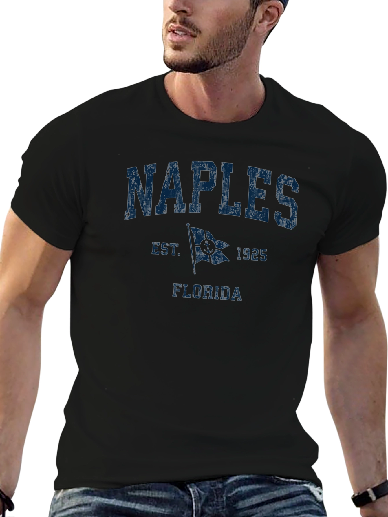 Naples Florida Est. 1925 Graphic T-Shirt - 6