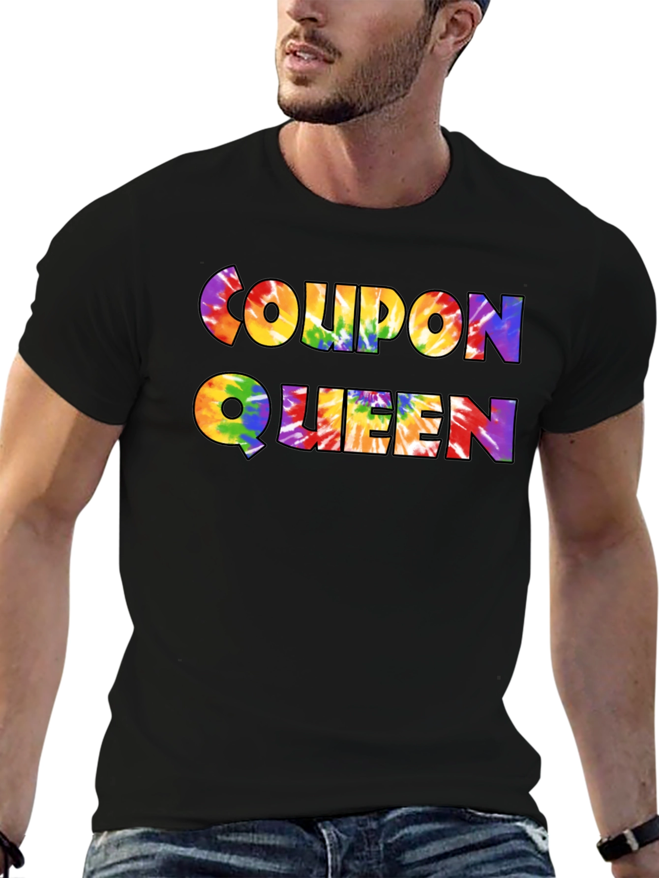Coupon Queen Tie Dye Graphic Tee - Unisex - 6