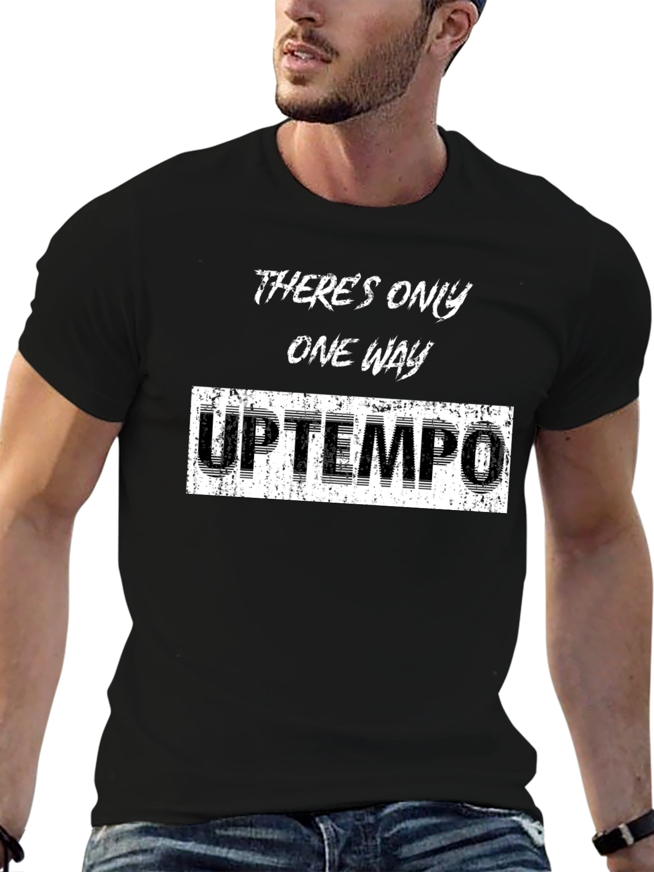Black There's Only One Way Uptempo T-Shirt view 6