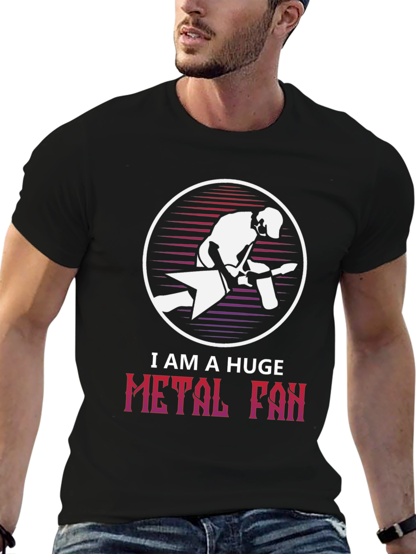 Black Metal Fan T-Shirt view 6