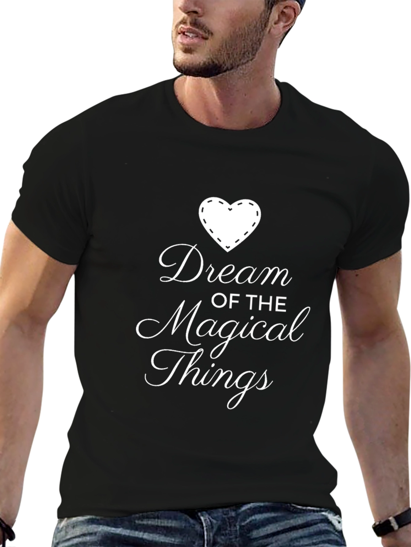 Black Dream of Magical Things T-Shirt view 6
