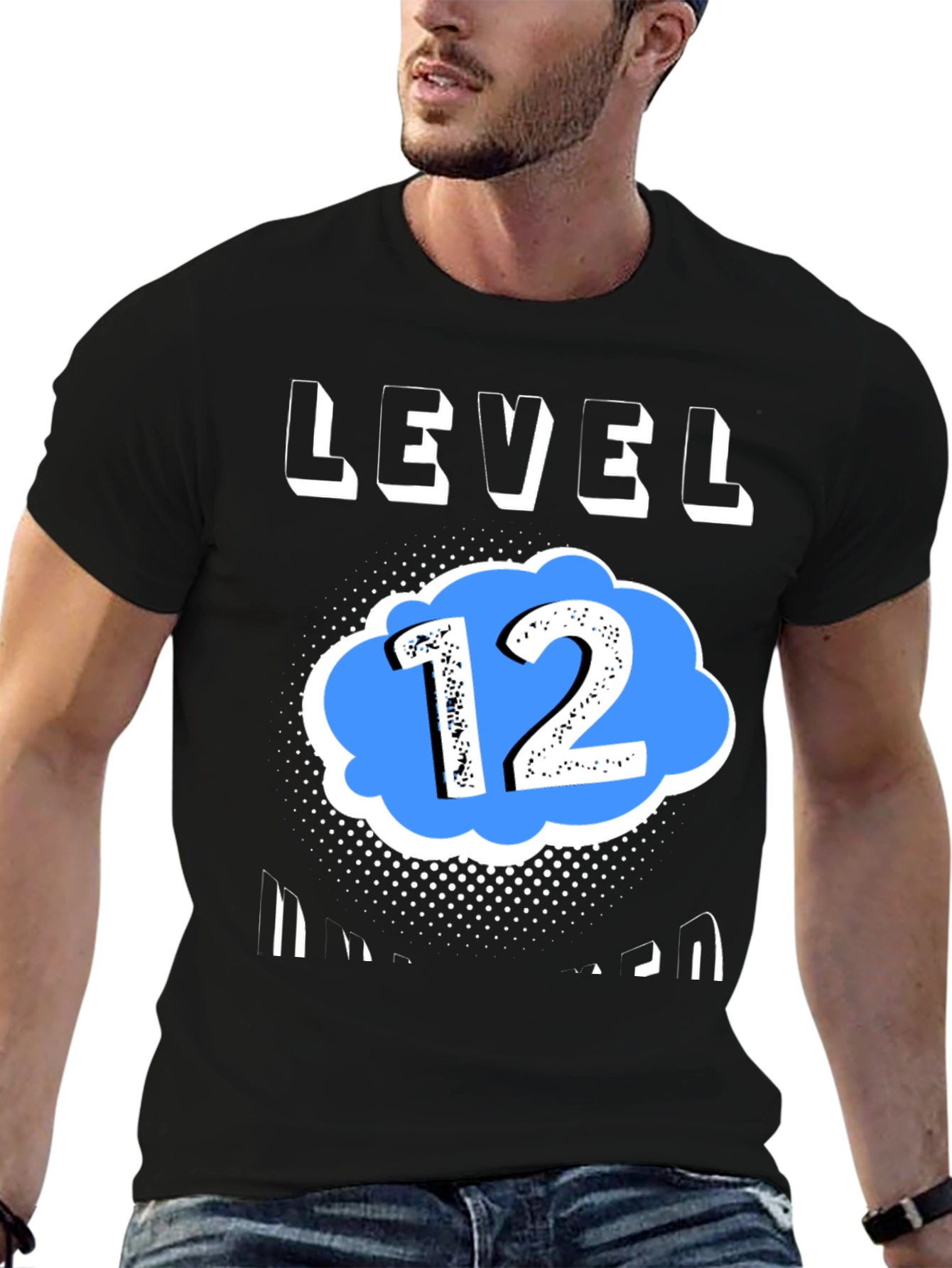Black Level 12 Unlocked T-Shirt - Birthday Gift view 6