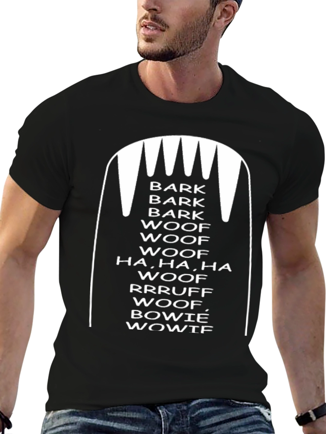 Black Dog Sounds T-Shirt - Bowie WOWTF view 6