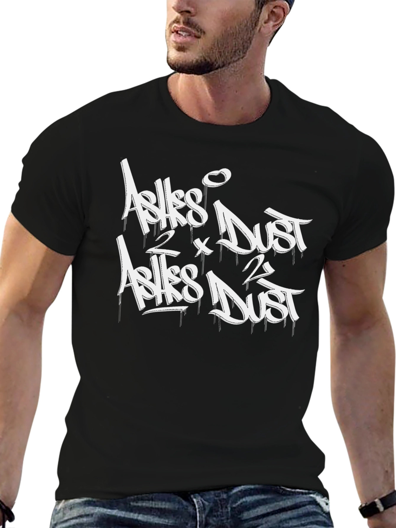Black Ashes 2 Dust Graphic Tee - Black view 6