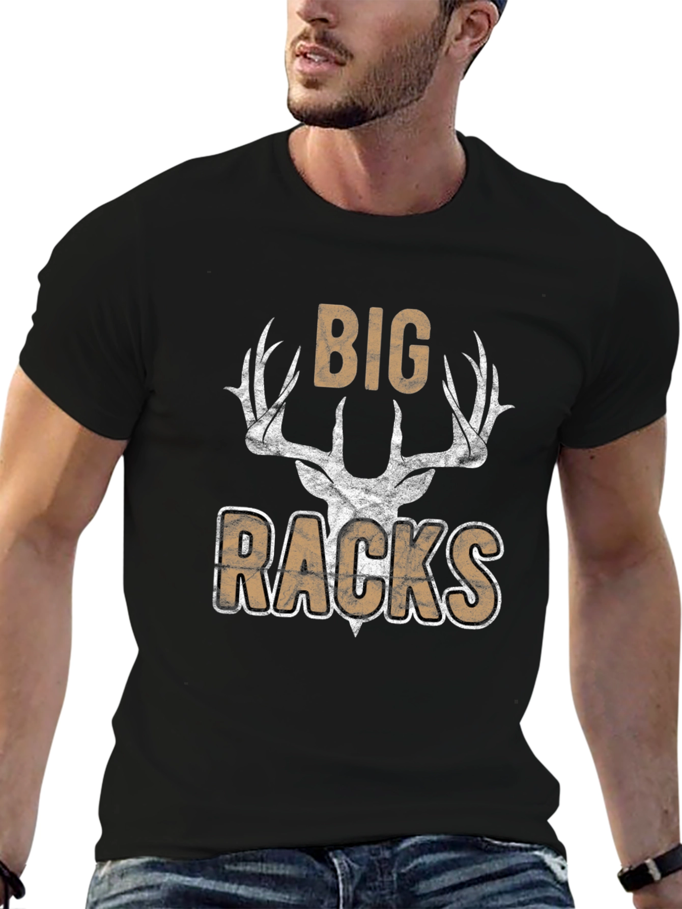 Big Racks Deer Hunting Graphic T-Shirt - 6