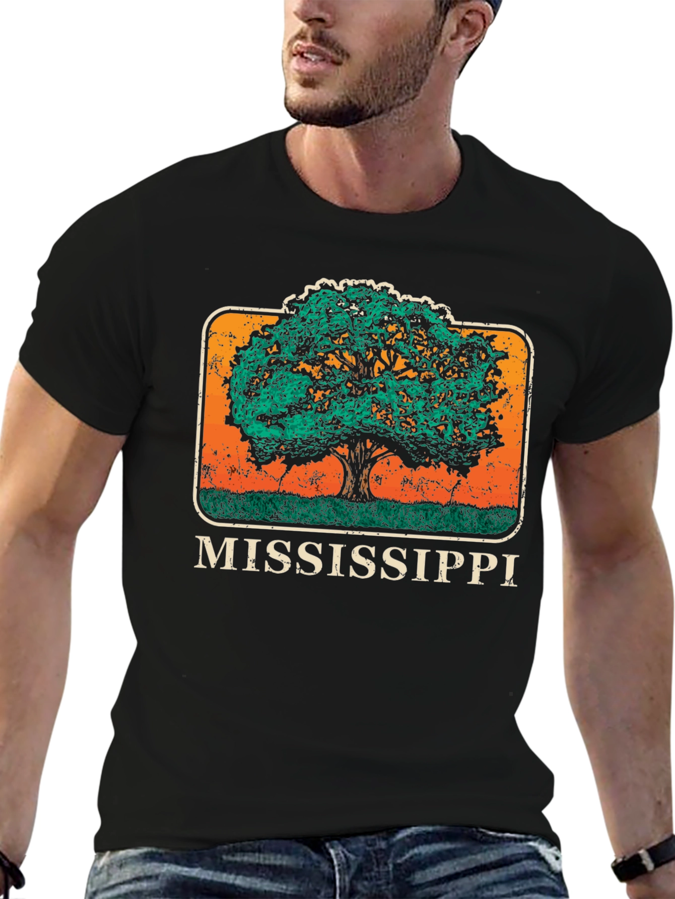 Mississippi Tree Graphic T-Shirt - 6