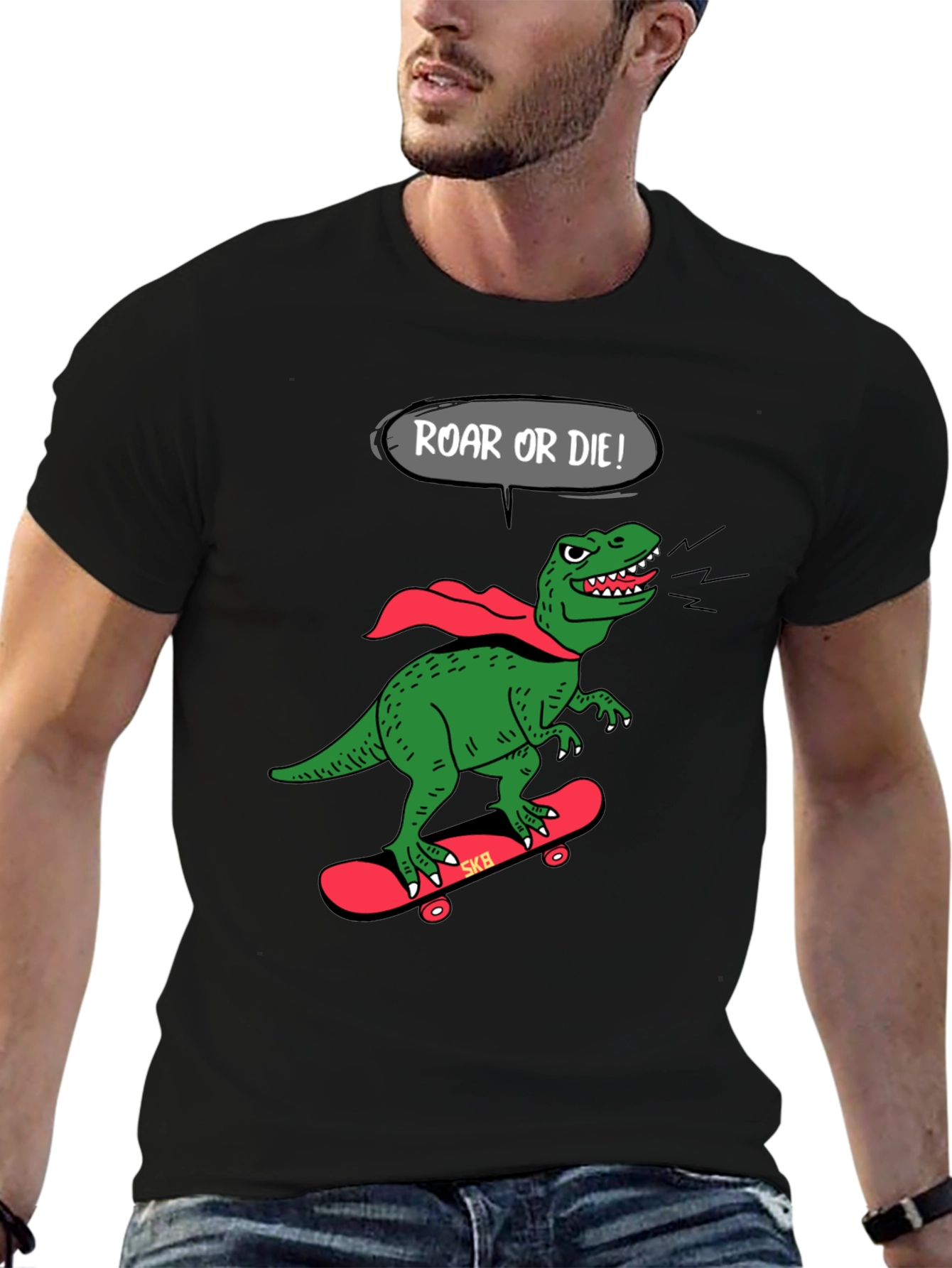 Roar or Die Dinosaur T-Shirt - 6