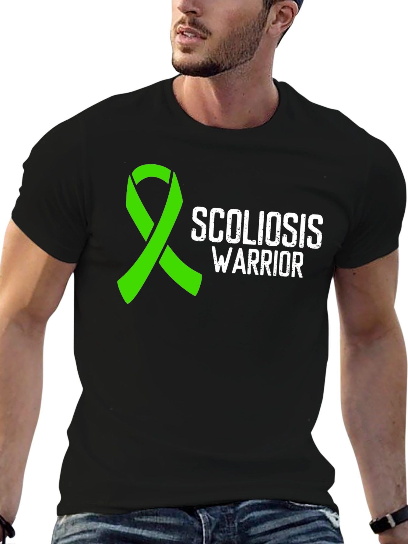 Scoliosis Warrior Awareness Ribbon Tee - 6