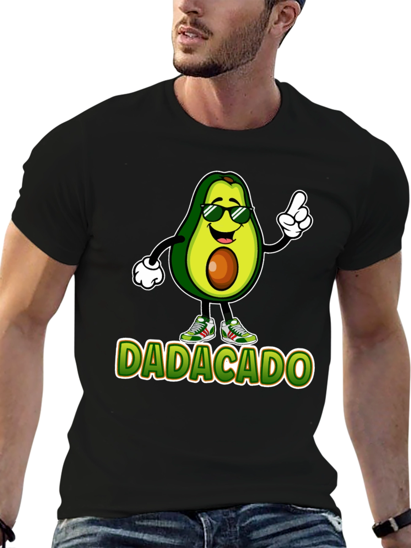 Dadacado T-Shirt - Cool Avocado Dad Tee - 6