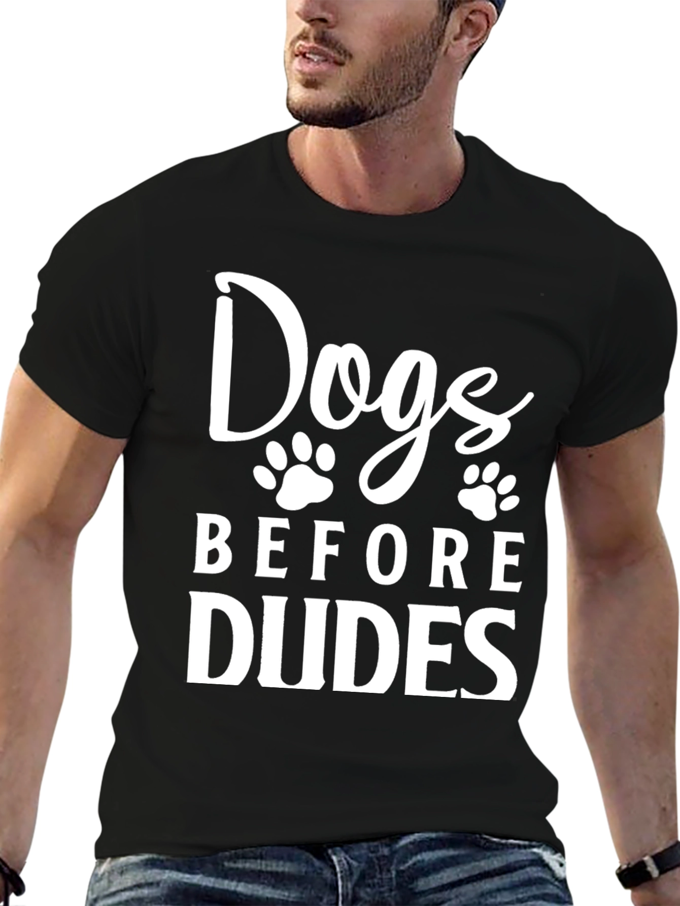 Dogs Before Dudes Graphic Tee - 6