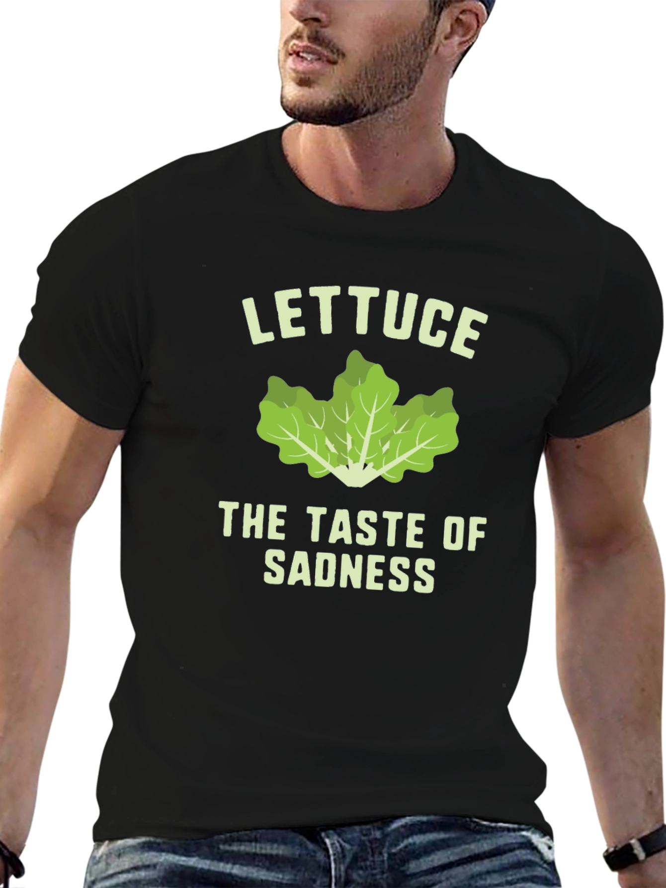 Black Lettuce The Taste of Sadness Graphic T-Shirt view 6