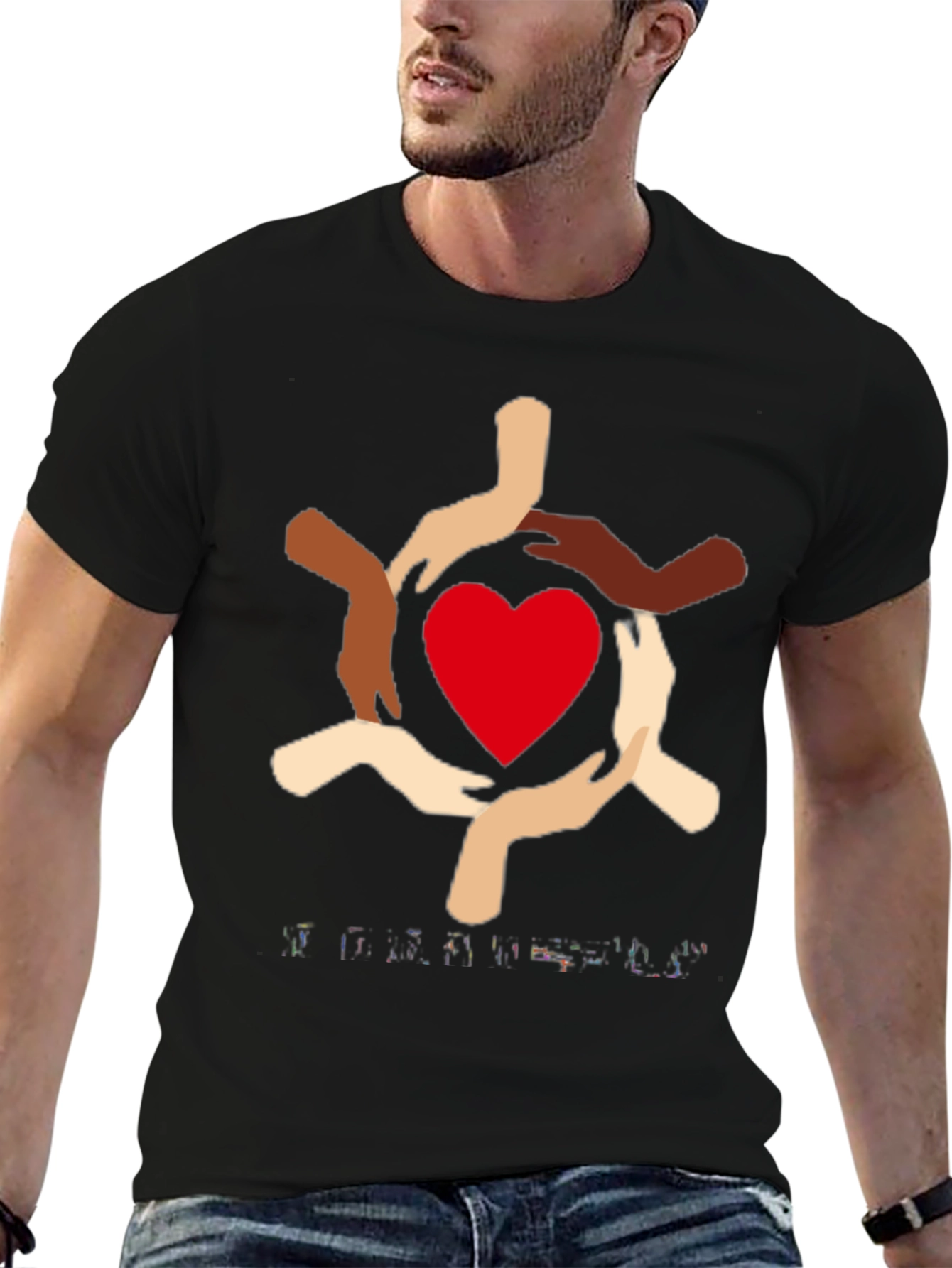 Unity Heart T-Shirt - Diversity & Inclusion Design - 6