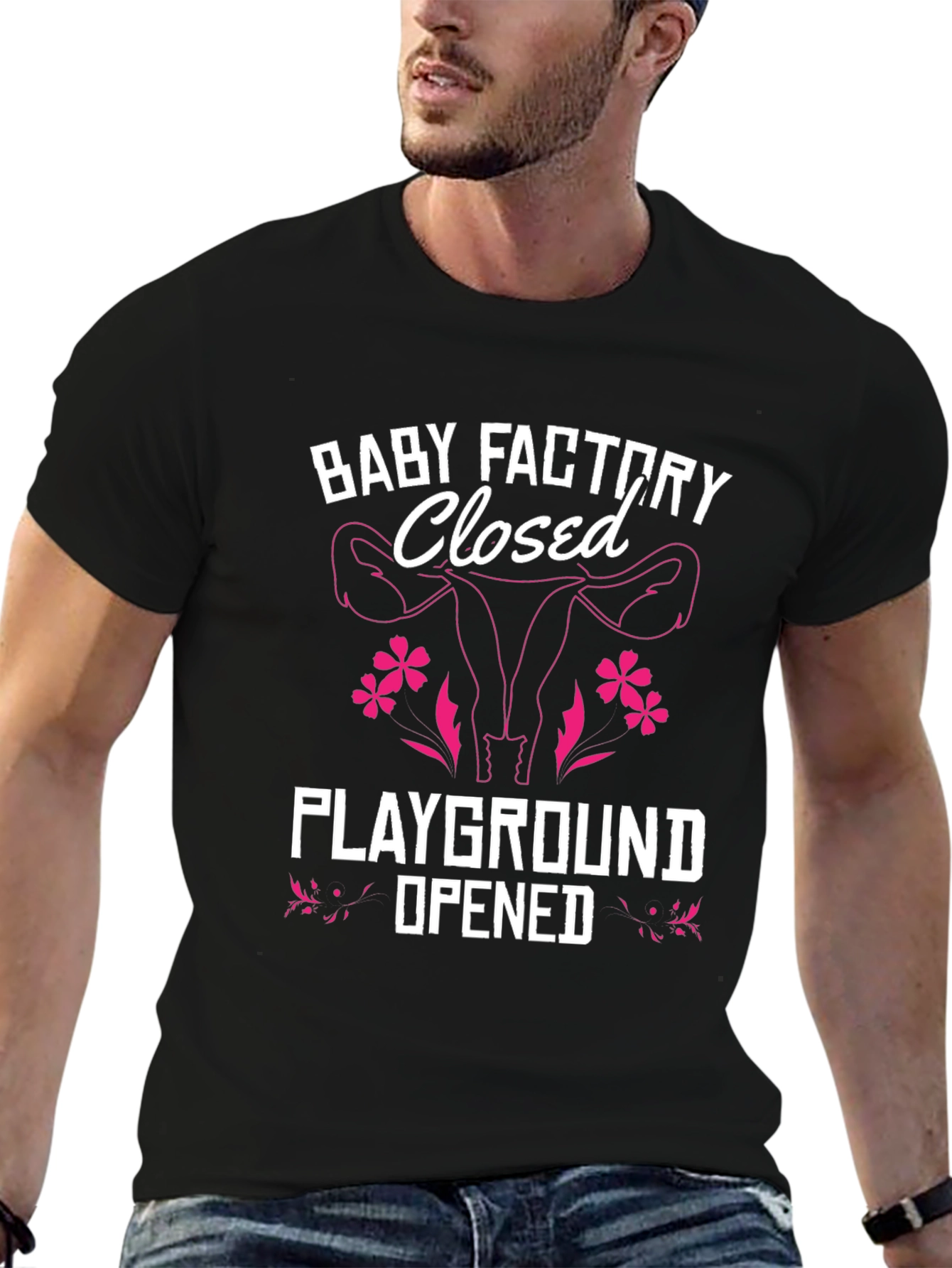 Black Baby Factory Closed T-Shirt view 6