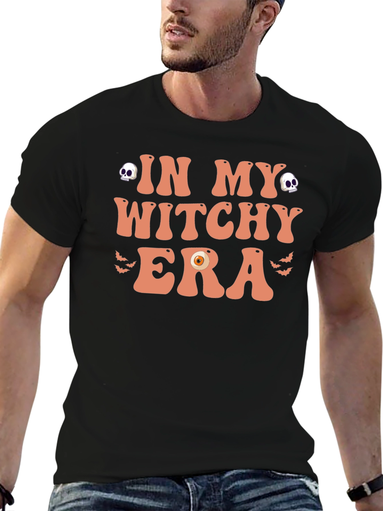 Black Witchy Era T-Shirt - Halloween Tee view 6