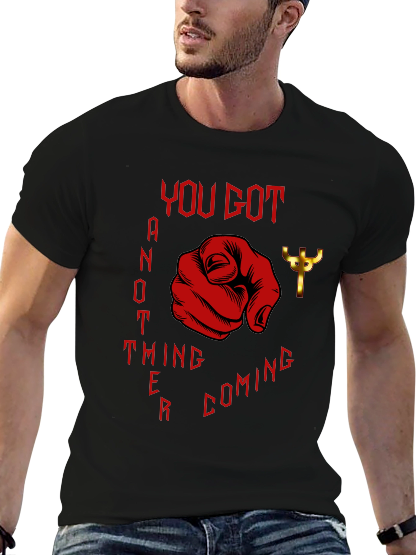 Black You Got Another Thing Coming T-Shirt view 6