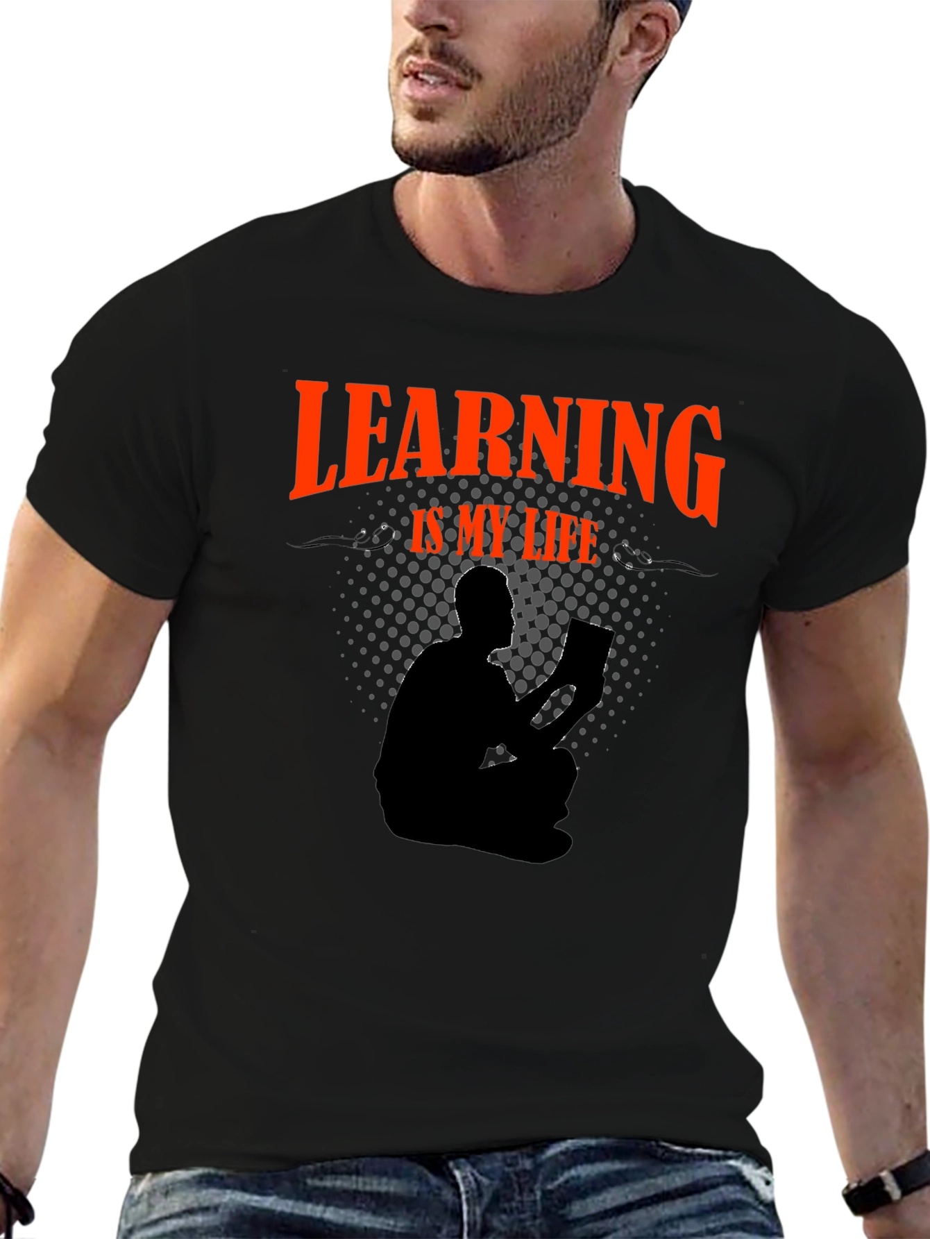 Black Learning is My Life T-Shirt view 6