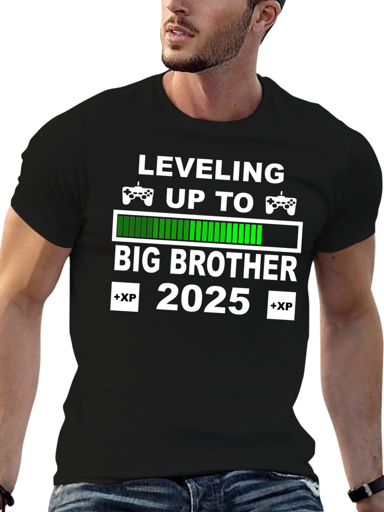 Black Leveling Up to Big Brother 2025 T-Shirt view 6