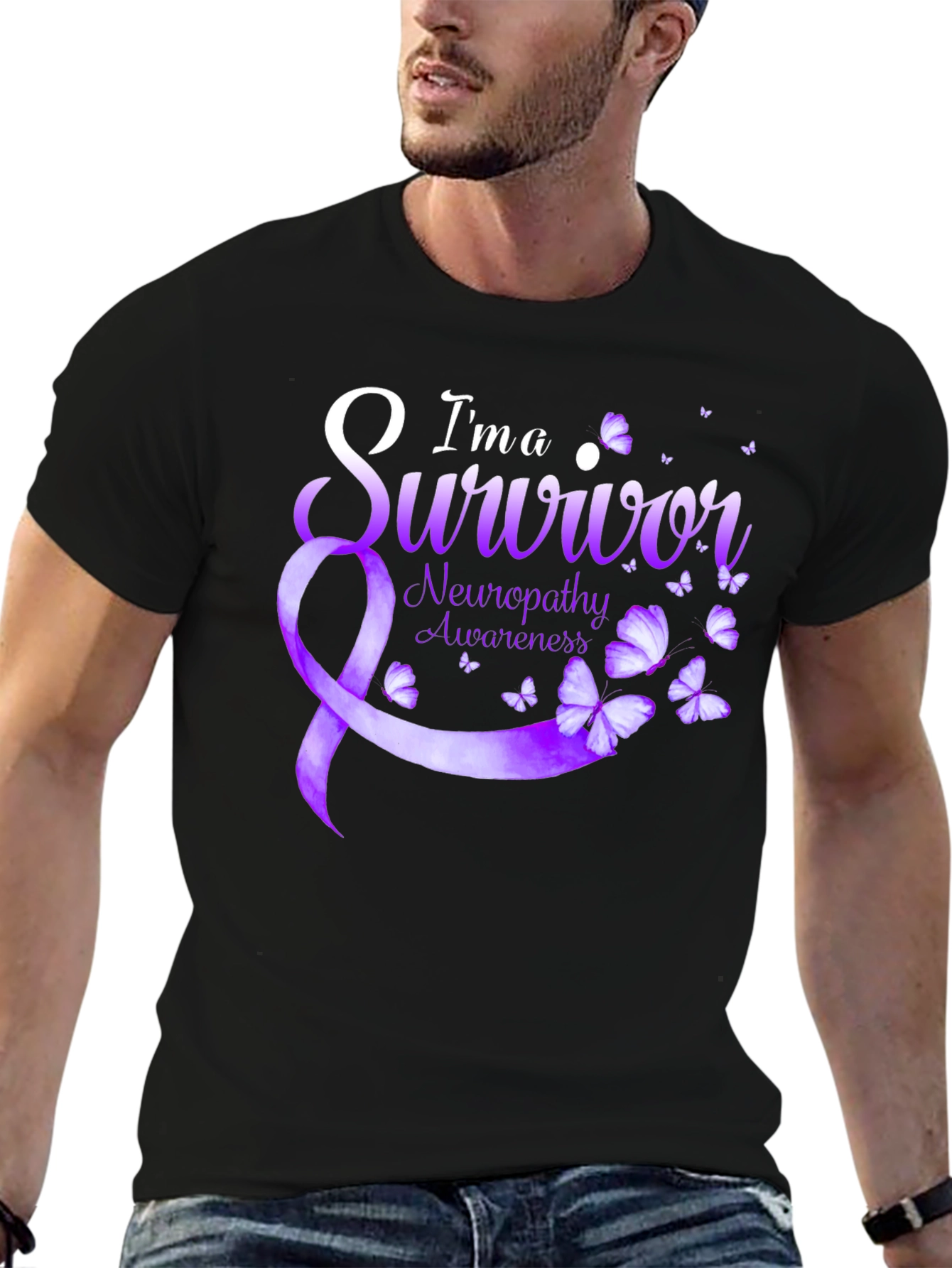Neuropathy Awareness Survivor T-Shirt - 6