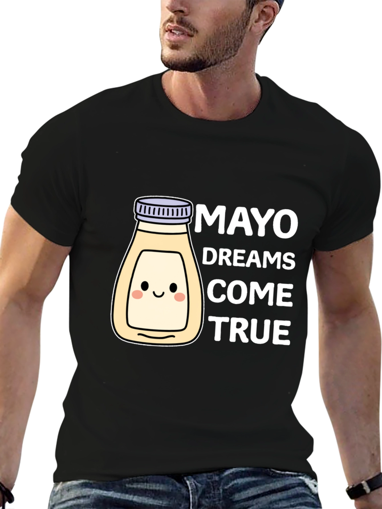 Black Mayo Dreams Come True Graphic Tee view 6