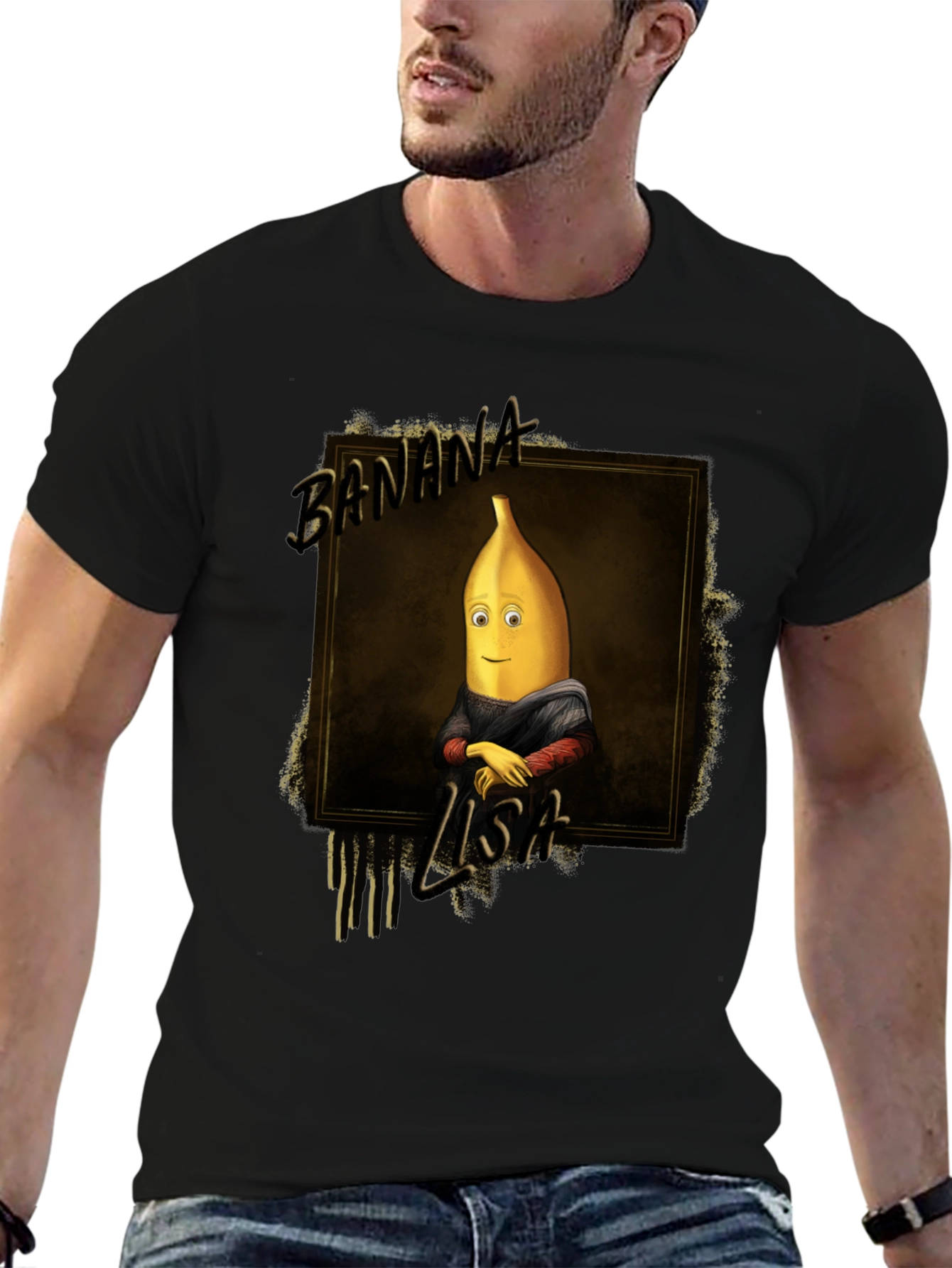 Black Banana Lisa Graphic Tee - Unique & Humorous view 6