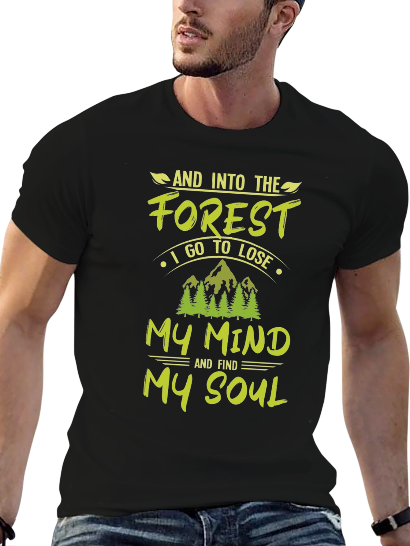 Black Forest Mind & Soul T-Shirt - Nature Lover Tee view 6