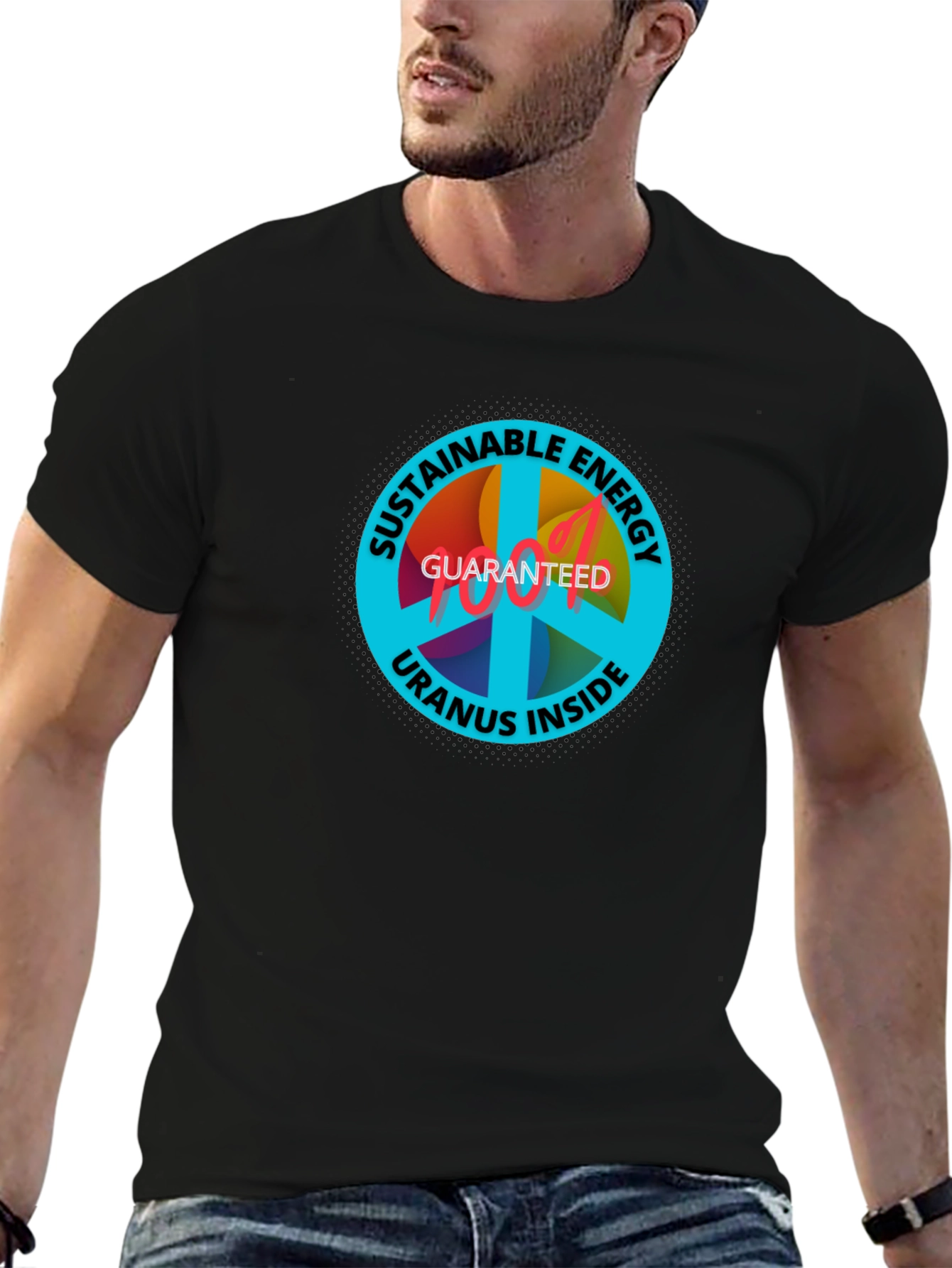 Sustainable Energy T-Shirt: Uranus Inside Guaranteed - 6