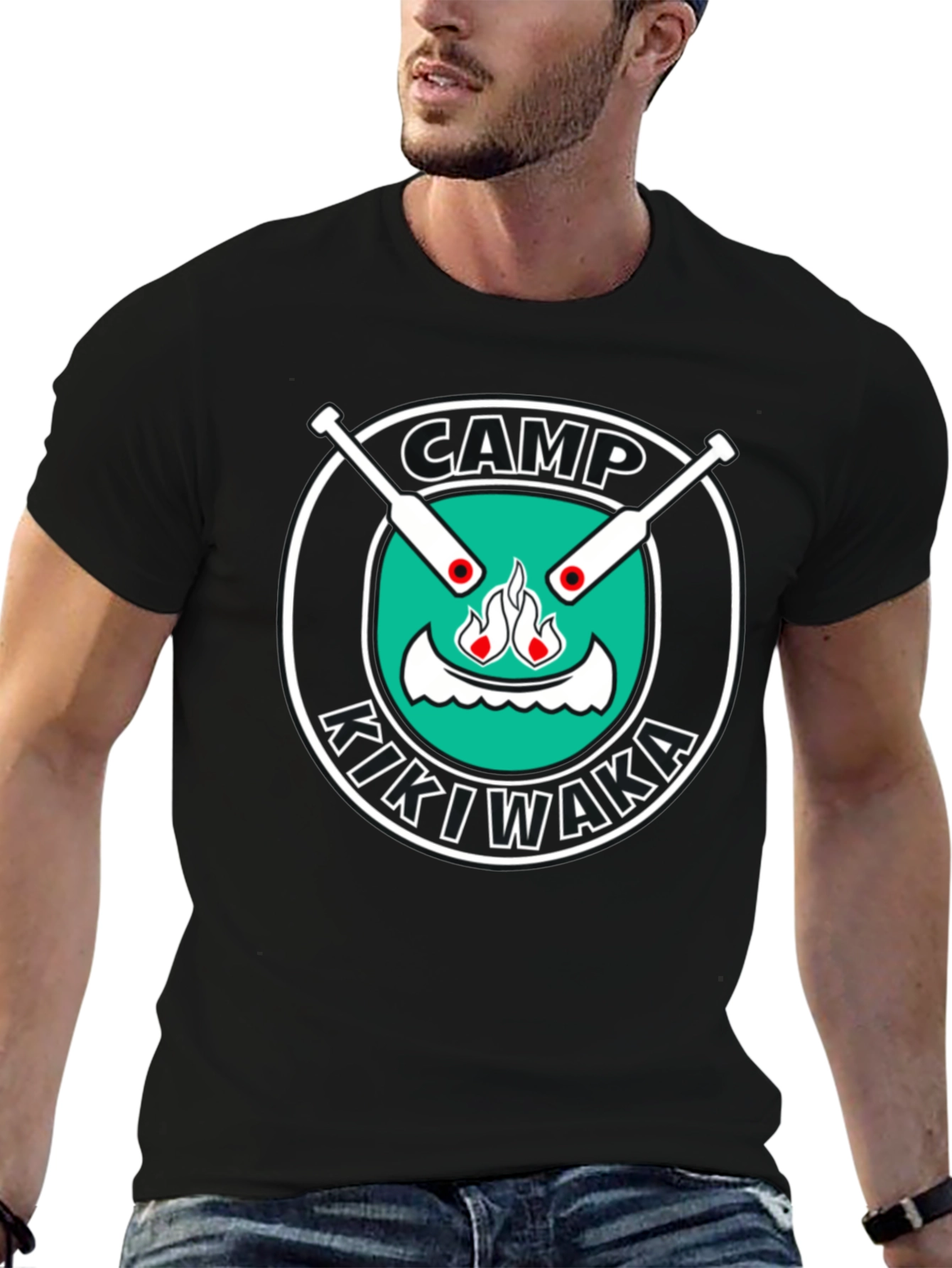 Black Camp Kiwiwaka Graphic Tee view 6