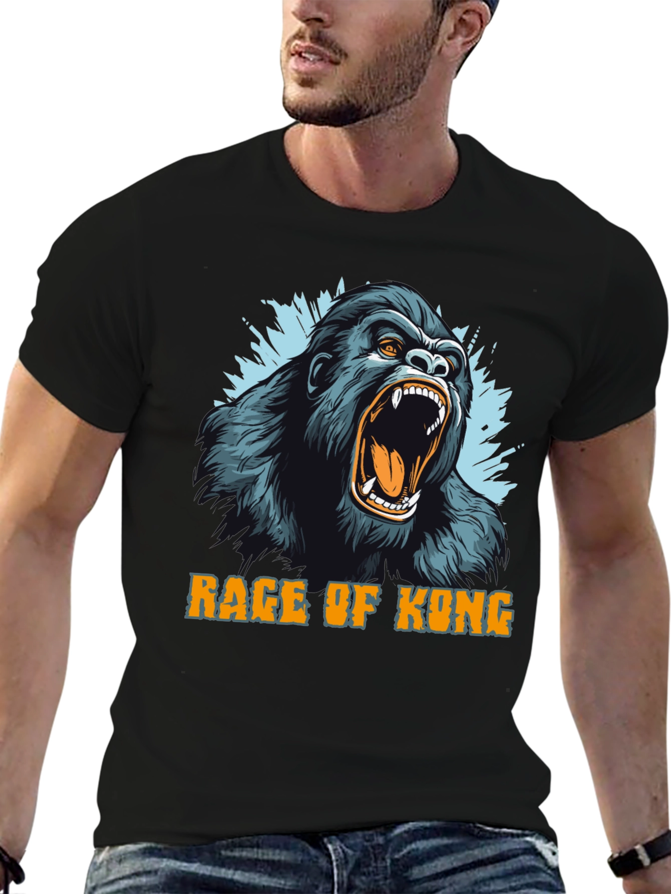 Black Rage of Kong Graphic Tee view 6