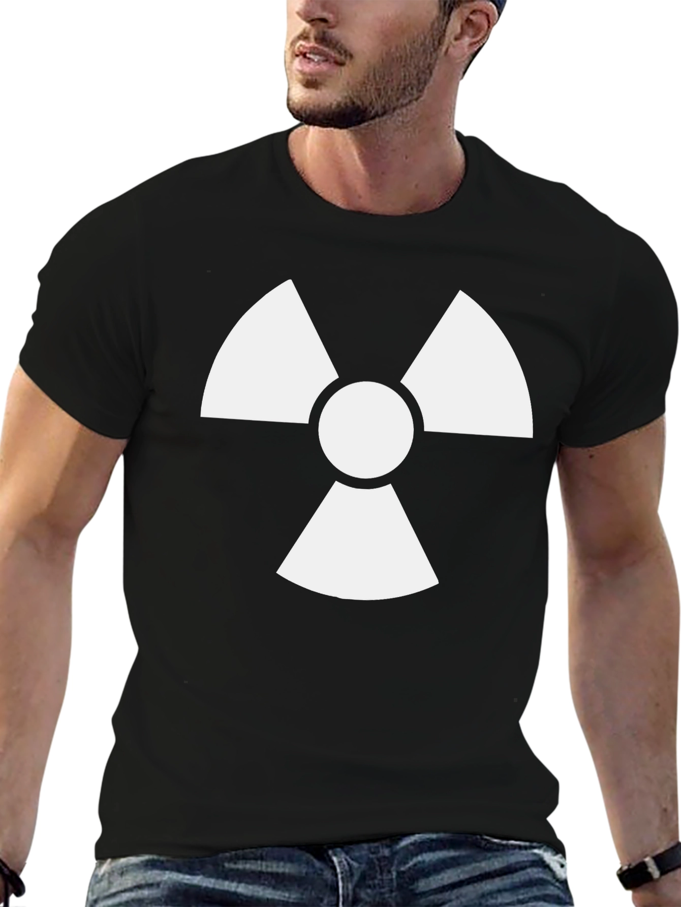 Radioactive Symbol Black T-Shirt - 6