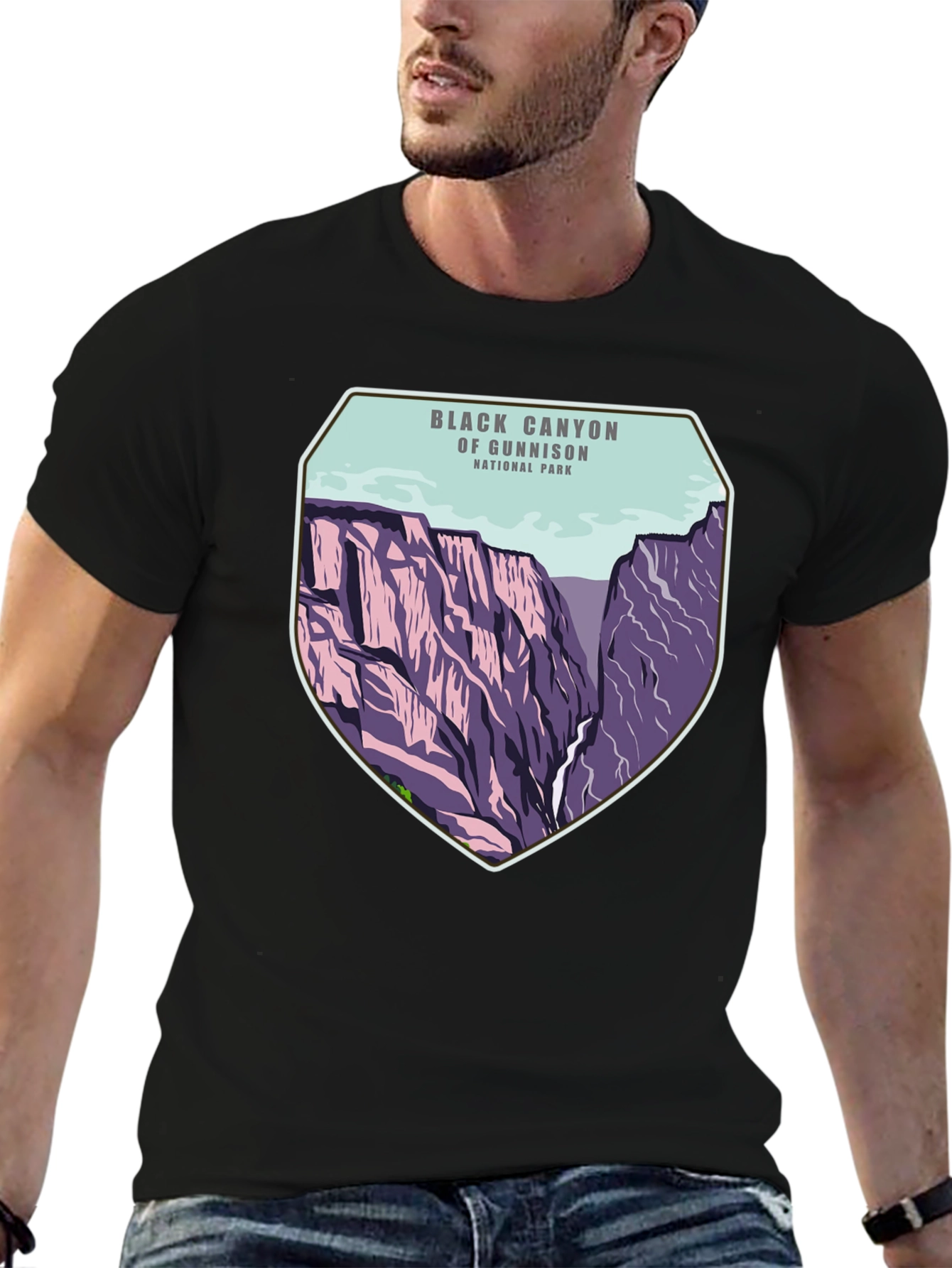 Black Canyon Gunnison National Park T-Shirt - 6