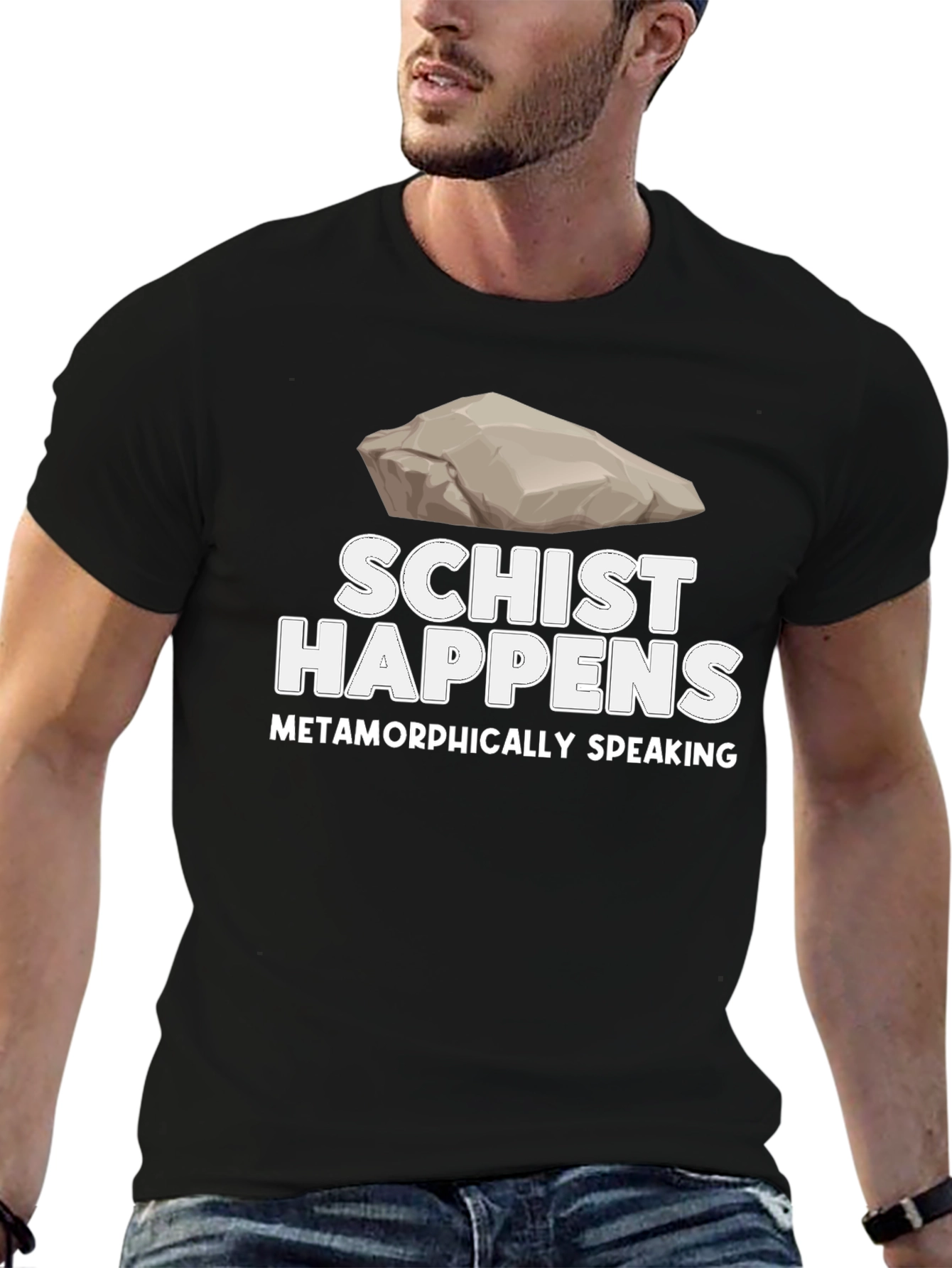 Black Schist Happens Metamorphically Speaking T-Shirt view 6