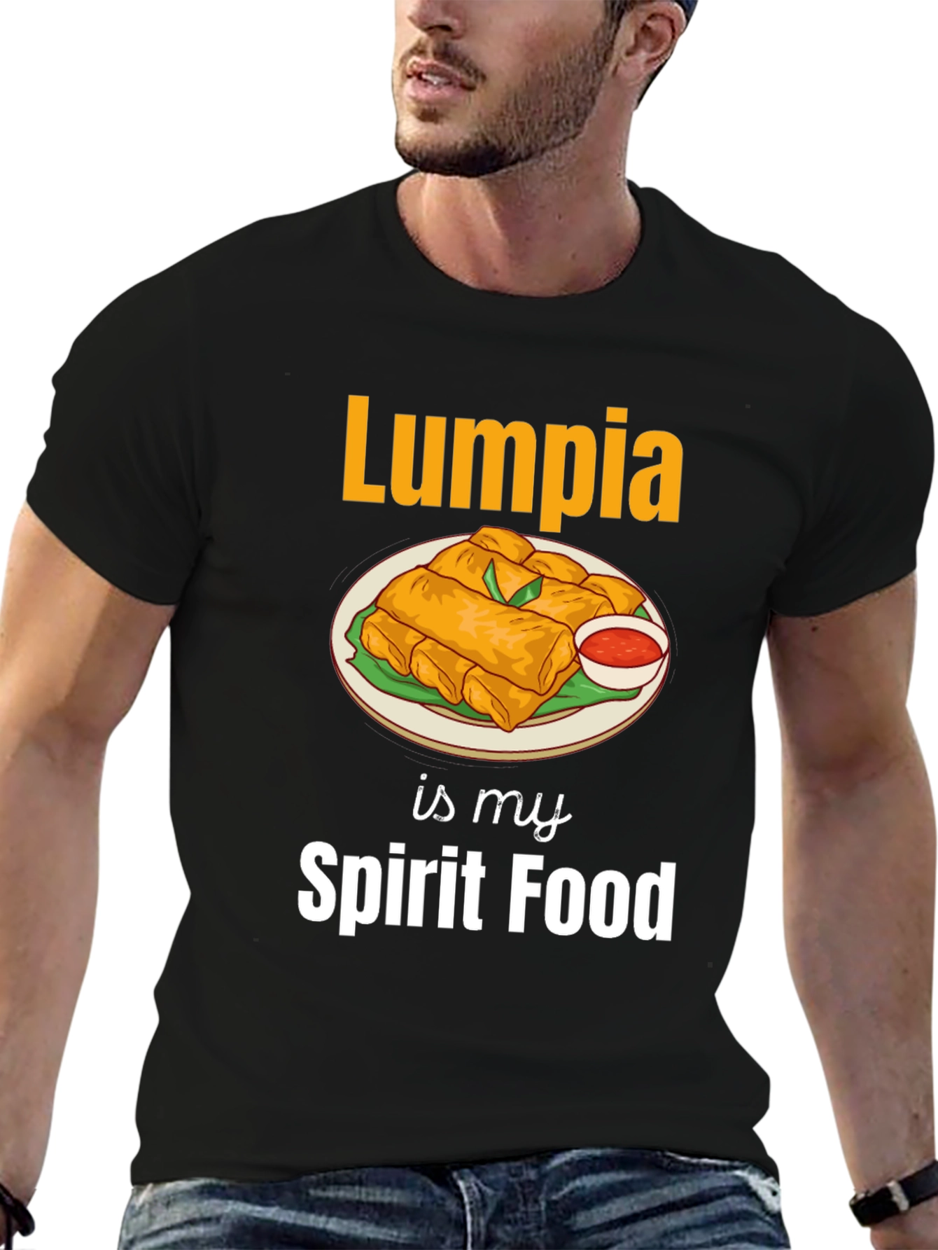 Lumpia is My Spirit Food T-Shirt - 6