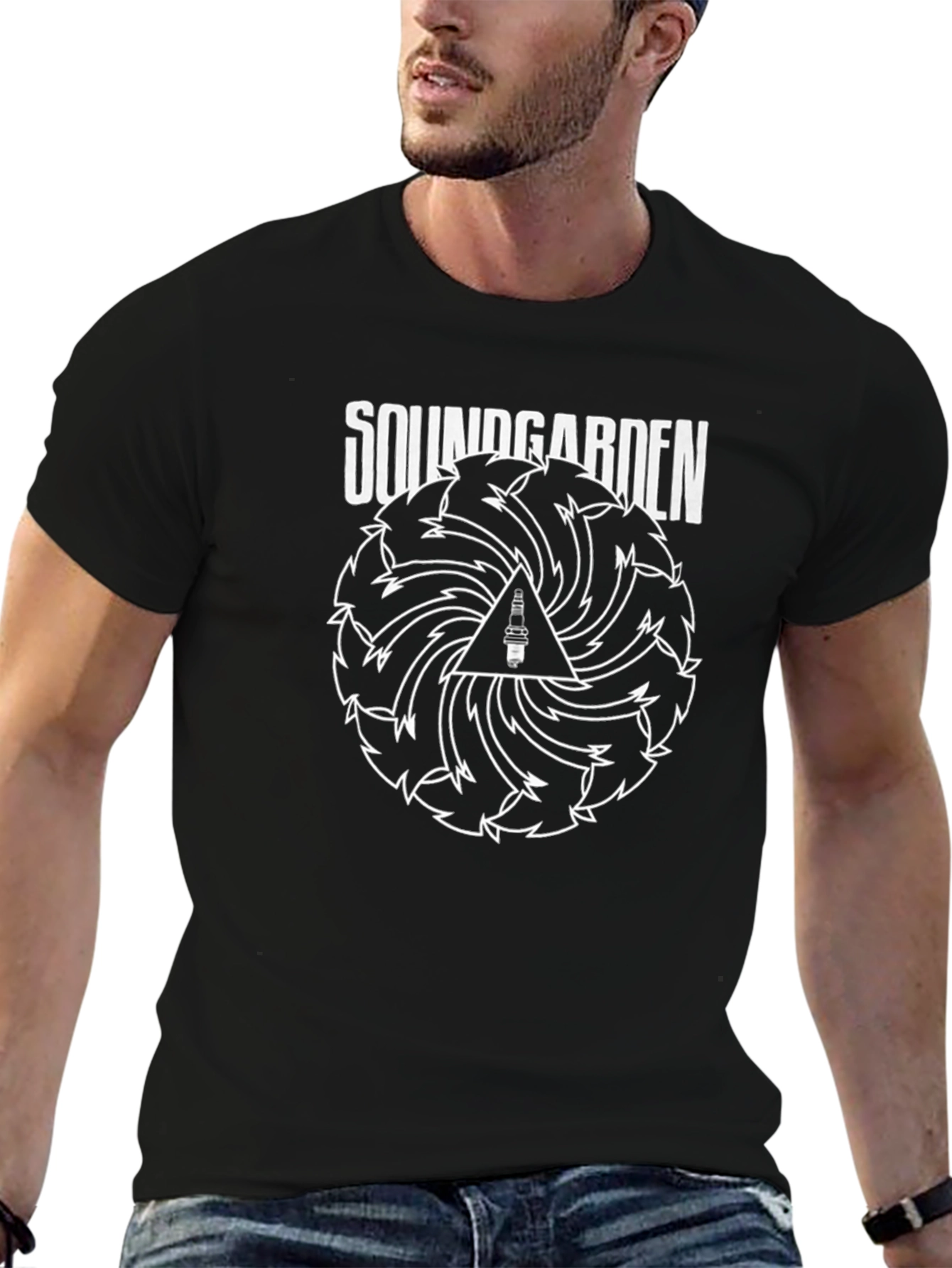 Soundgarden Black Graphic T-Shirt - 6